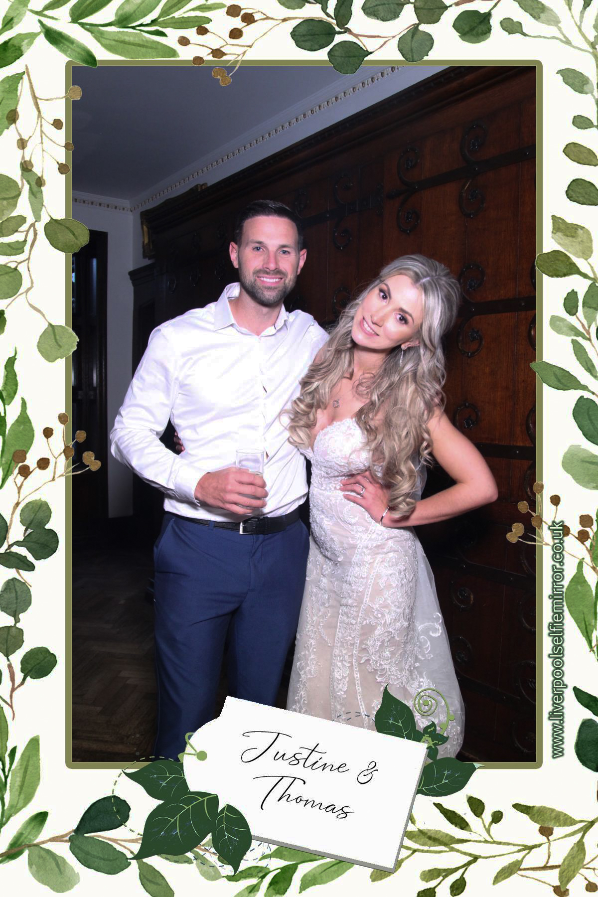 Justine & Thomas's Wedding | View more photos from the event at gallery.liverpoolselfiemirror.co.uk/u/LiverpoolSelfieMirror/Justine-Thomass-Wedding