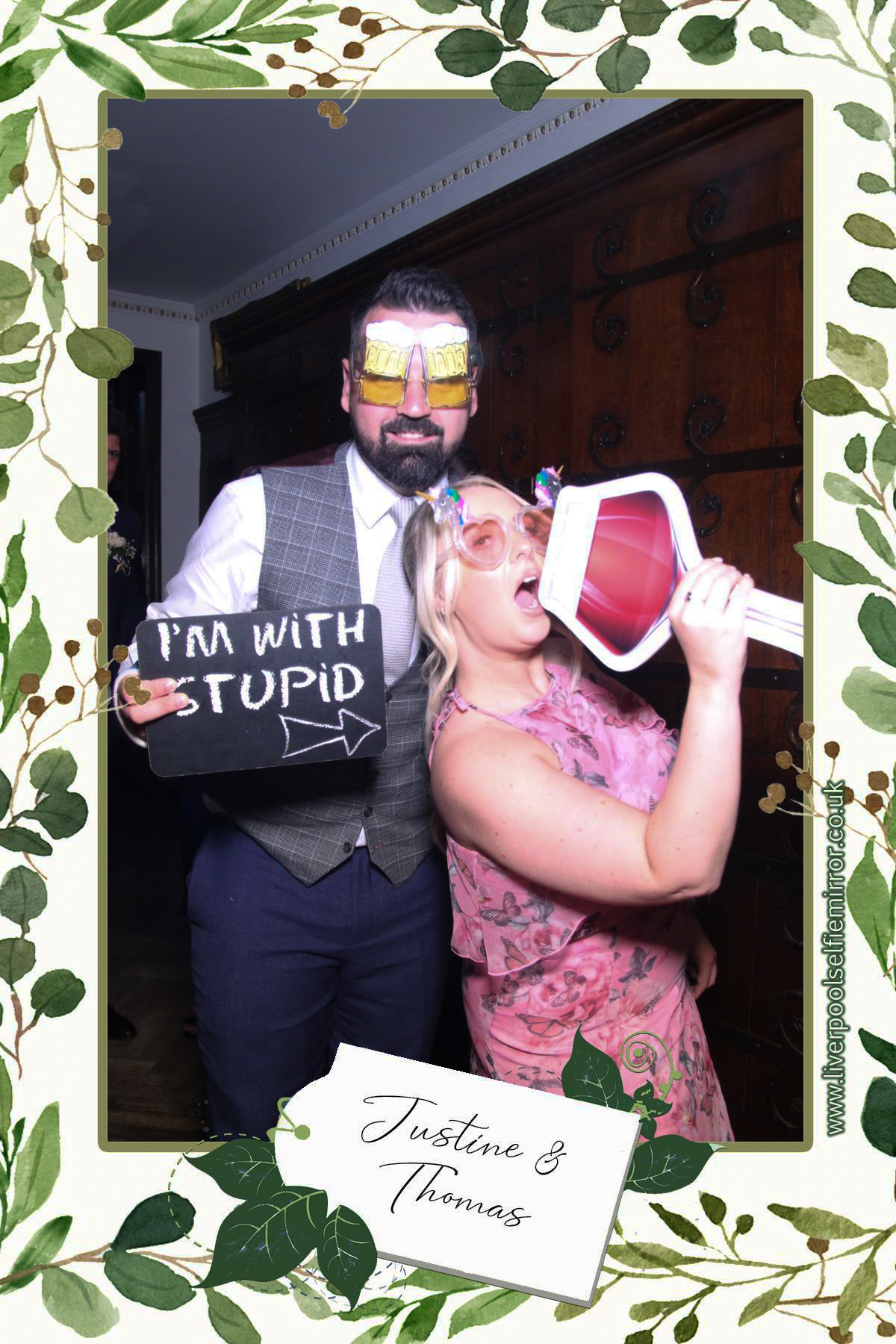 Justine & Thomas's Wedding | View more photos from the event at gallery.liverpoolselfiemirror.co.uk/u/LiverpoolSelfieMirror/Justine-Thomass-Wedding