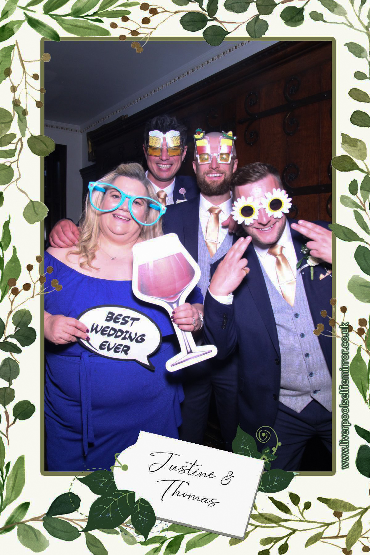 Justine & Thomas's Wedding | View more photos from the event at gallery.liverpoolselfiemirror.co.uk/u/LiverpoolSelfieMirror/Justine-Thomass-Wedding