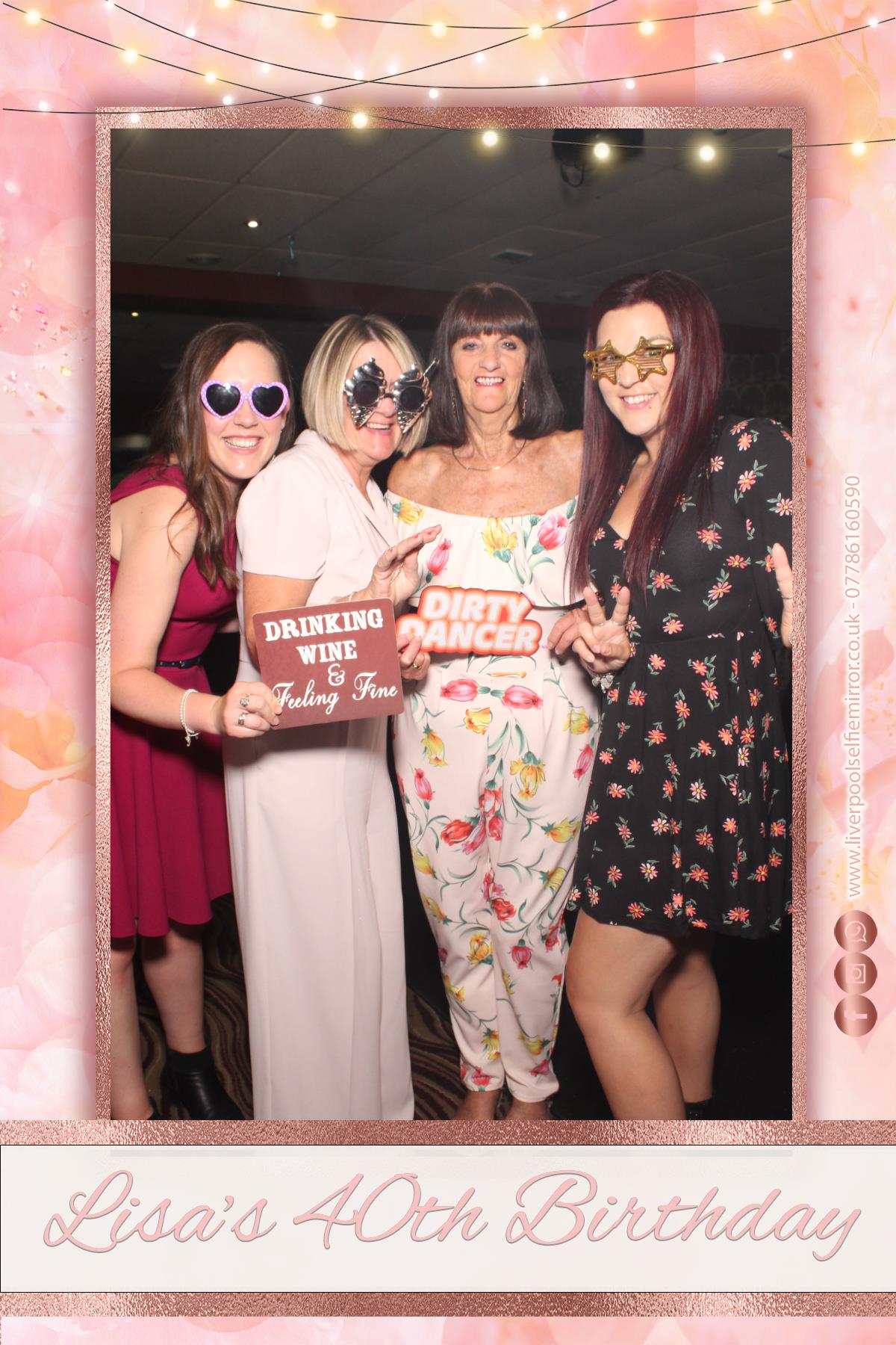 Lisa's 40th Birthday | View more photos from the event at gallery.liverpoolselfiemirror.co.uk/u/LiverpoolSelfieMirror/Lisas-40th-Birthday
