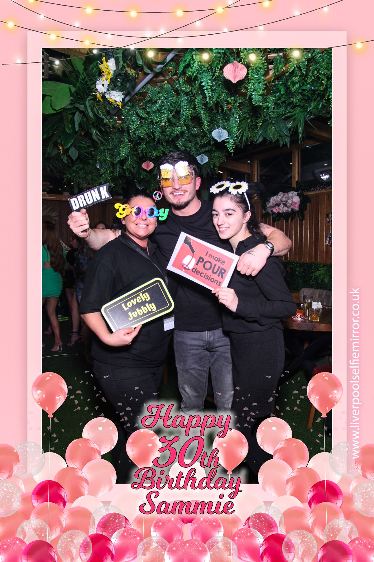Sammie's 30th Birthday | View more photos from the event at gallery.liverpoolselfiemirror.co.uk/u/LiverpoolSelfieMirror/Sammies-30th-Birthday