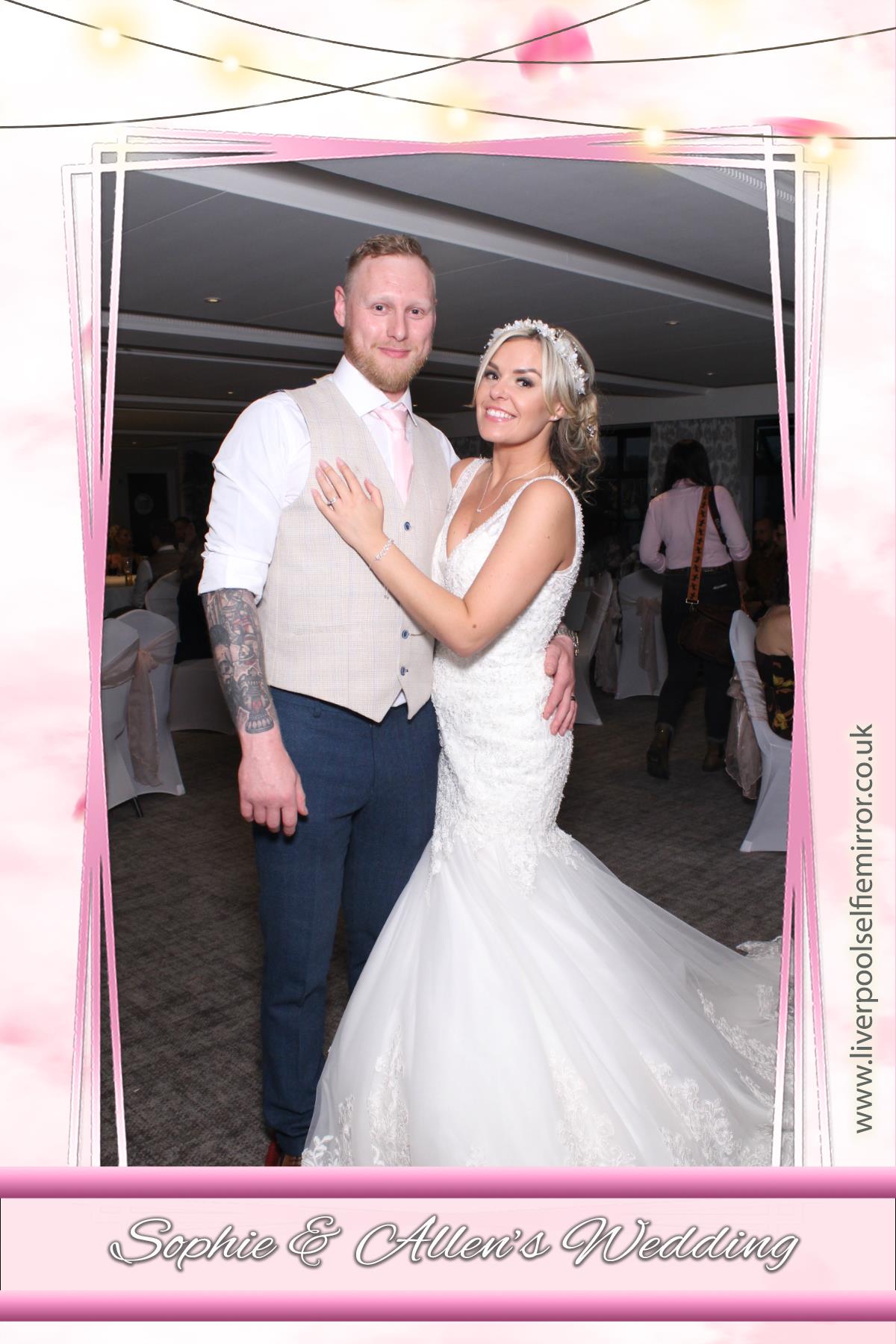 Sophie & Allen's Wedding | View more photos from the event at gallery.liverpoolselfiemirror.co.uk/u/LiverpoolSelfieMirror/Sophie-Allens-Wedding