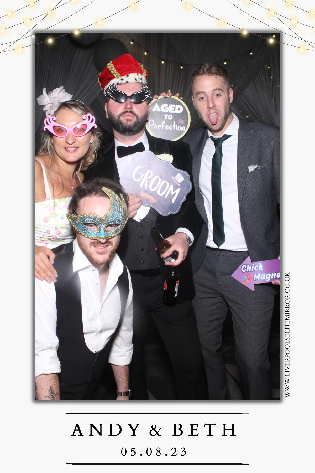 Andy & Beth's Wedding | View more photos from the event at gallery.liverpoolselfiemirror.co.uk/u/LiverpoolSelfieMirror/Andy-Beths-Wedding