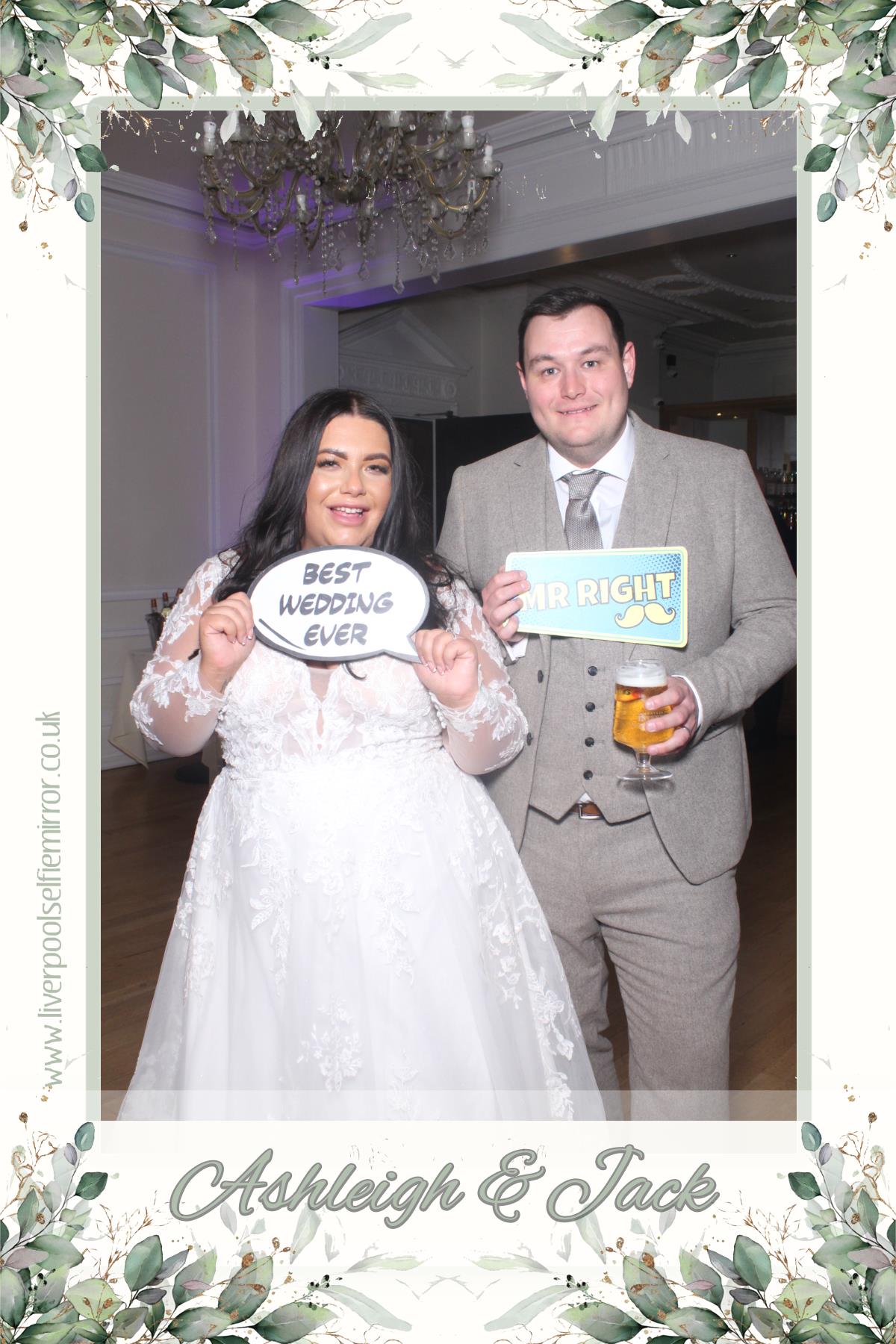Ashleigh & Jack's Wedding | View more photos from the event at gallery.liverpoolselfiemirror.co.uk/u/LiverpoolSelfieMirror/Ashleigh-Jacks-Wedding