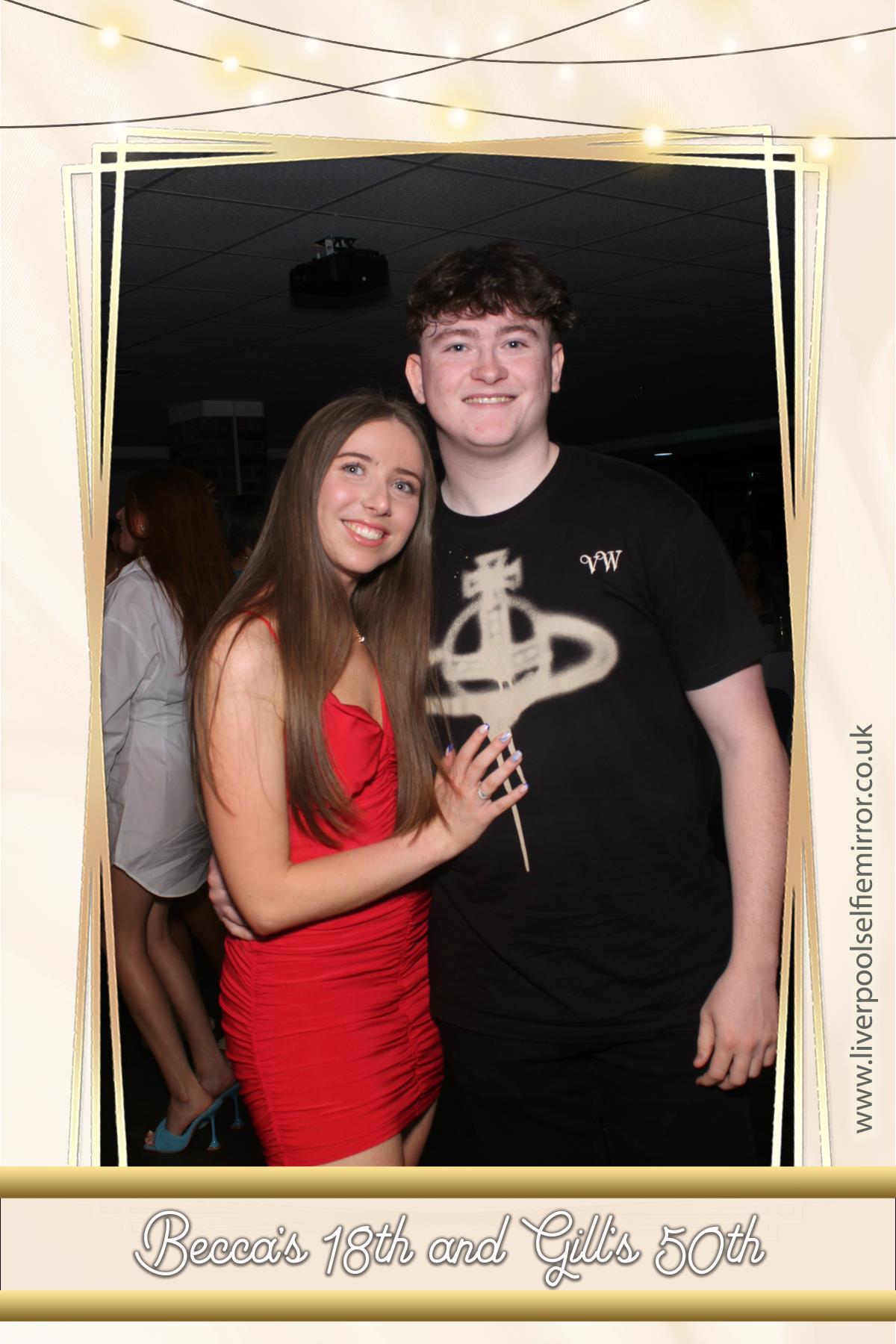 Becca's 18th & Gill's 50th Birthday | View more photos from the event at gallery.liverpoolselfiemirror.co.uk/u/LiverpoolSelfieMirror/Beccas-18th-Gills-50th-Birthday
