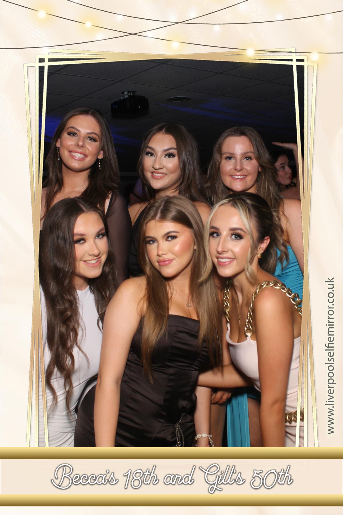 Becca's 18th & Gill's 50th Birthday | View more photos from the event at gallery.liverpoolselfiemirror.co.uk/u/LiverpoolSelfieMirror/Beccas-18th-Gills-50th-Birthday