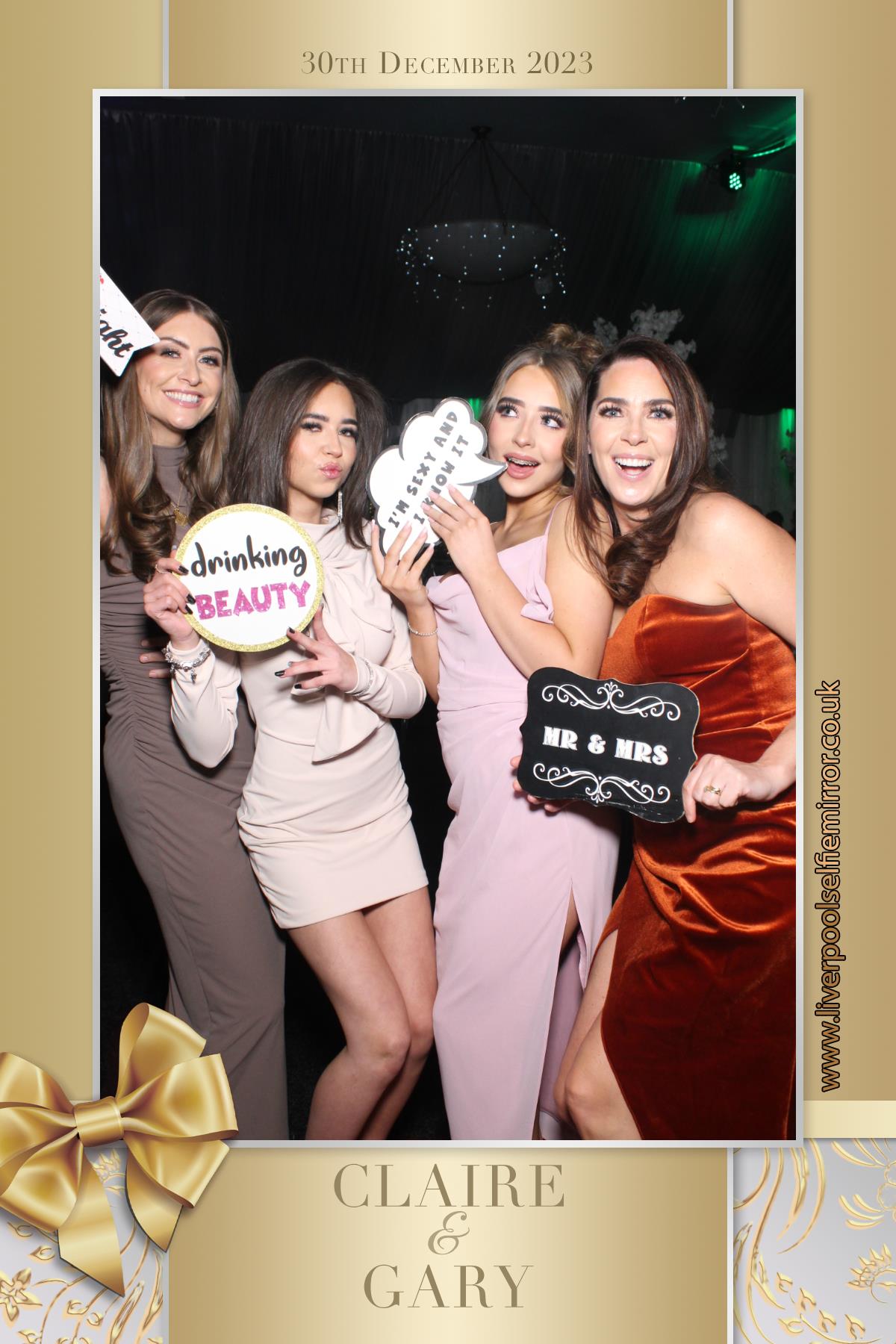 Claire & Gary's Wedding | View more photos from the event at gallery.liverpoolselfiemirror.co.uk/u/LiverpoolSelfieMirror/Claire-Garys-Wedding