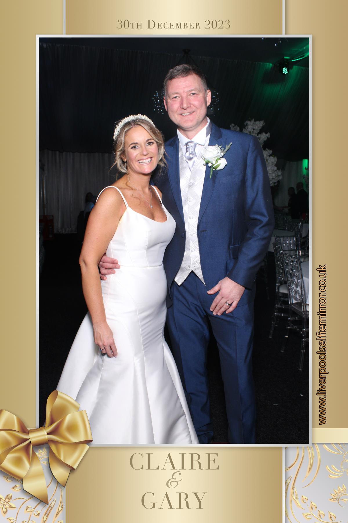 Claire & Gary's Wedding | View more photos from the event at gallery.liverpoolselfiemirror.co.uk/u/LiverpoolSelfieMirror/Claire-Garys-Wedding