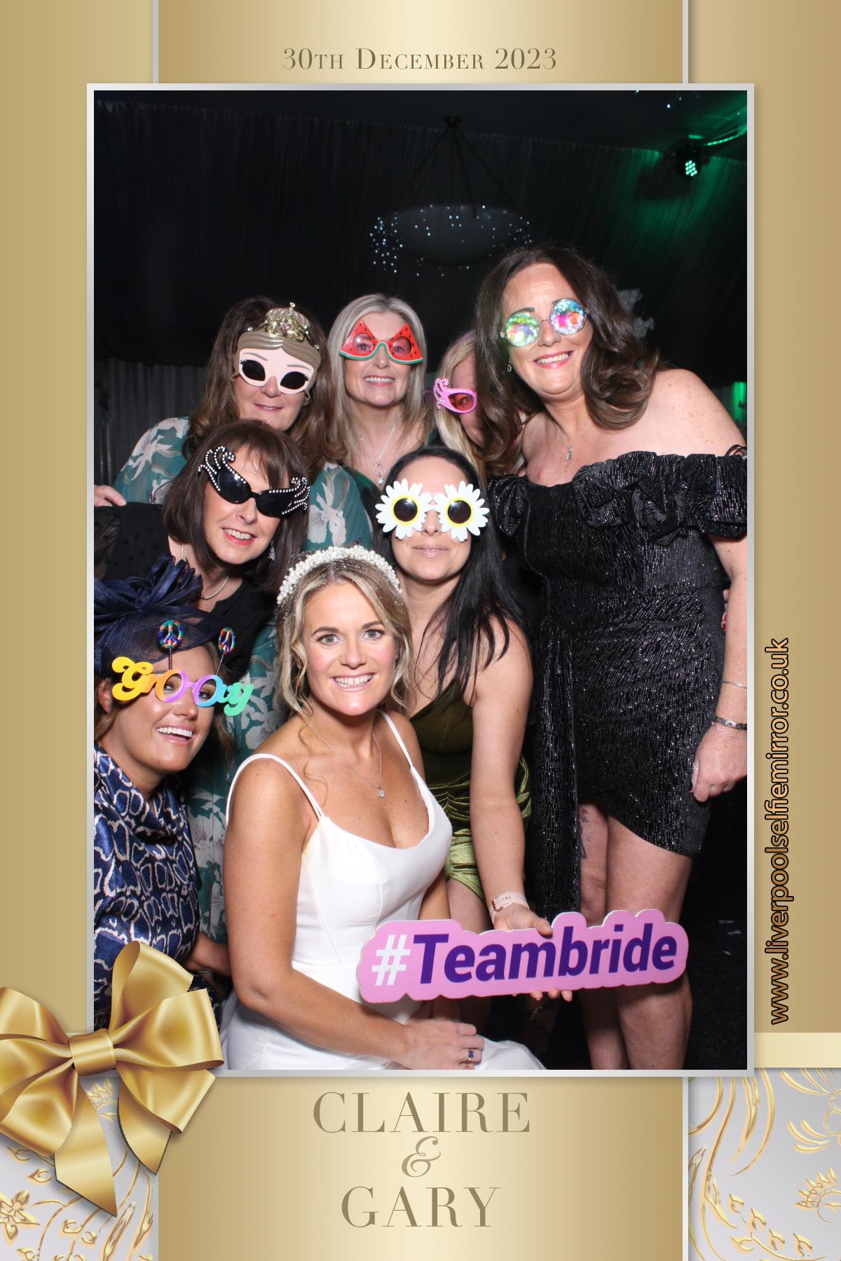 Claire & Gary's Wedding | View more photos from the event at gallery.liverpoolselfiemirror.co.uk/u/LiverpoolSelfieMirror/Claire-Garys-Wedding