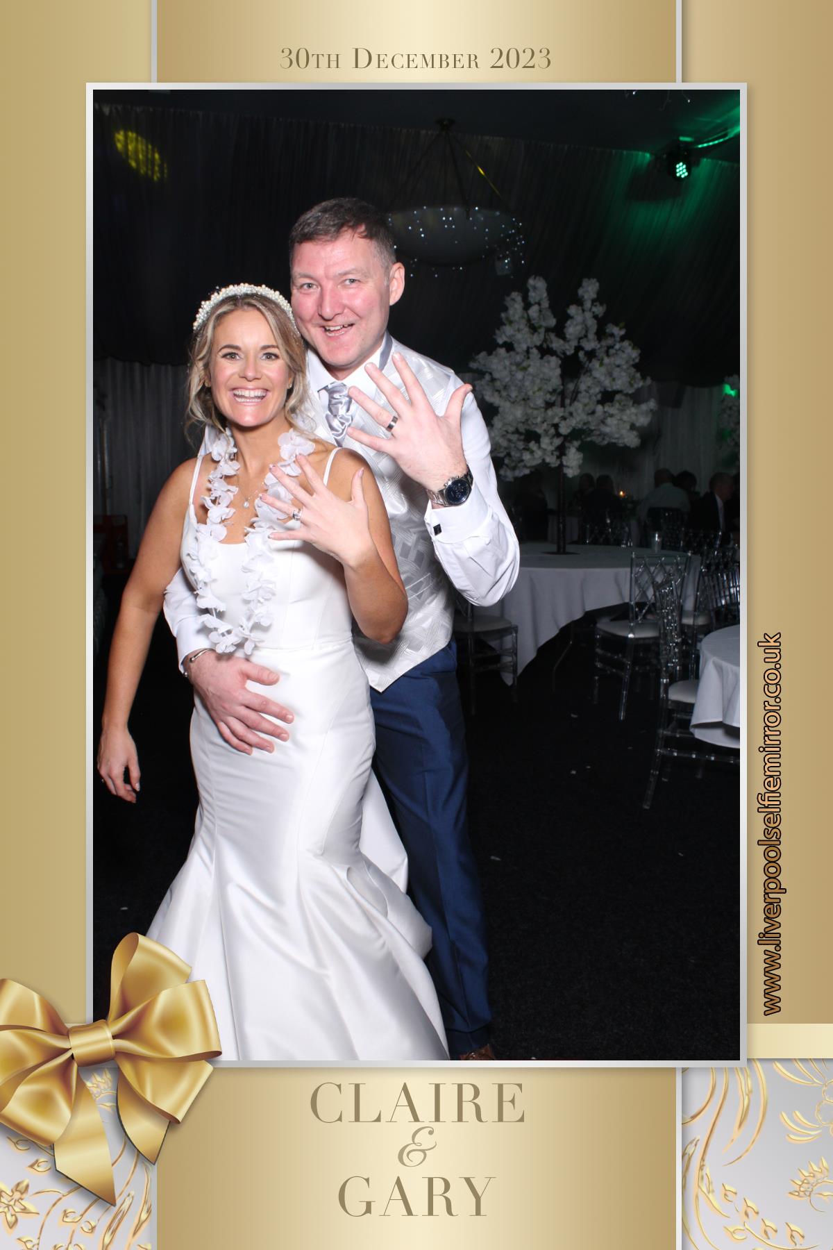Claire & Gary's Wedding | View more photos from the event at gallery.liverpoolselfiemirror.co.uk/u/LiverpoolSelfieMirror/Claire-Garys-Wedding