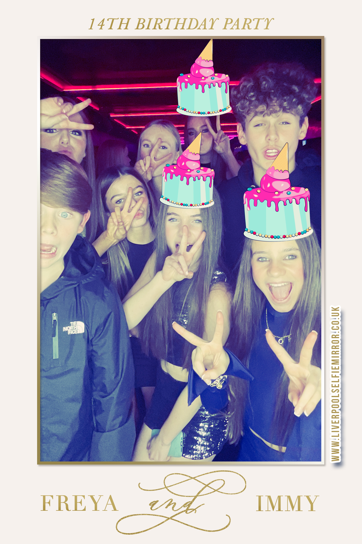 Freya & Immy's 14th Birthday | View more photos from the event at gallery.liverpoolselfiemirror.co.uk/u/LiverpoolSelfieMirror/Freya-Immys-14th-Birthday
