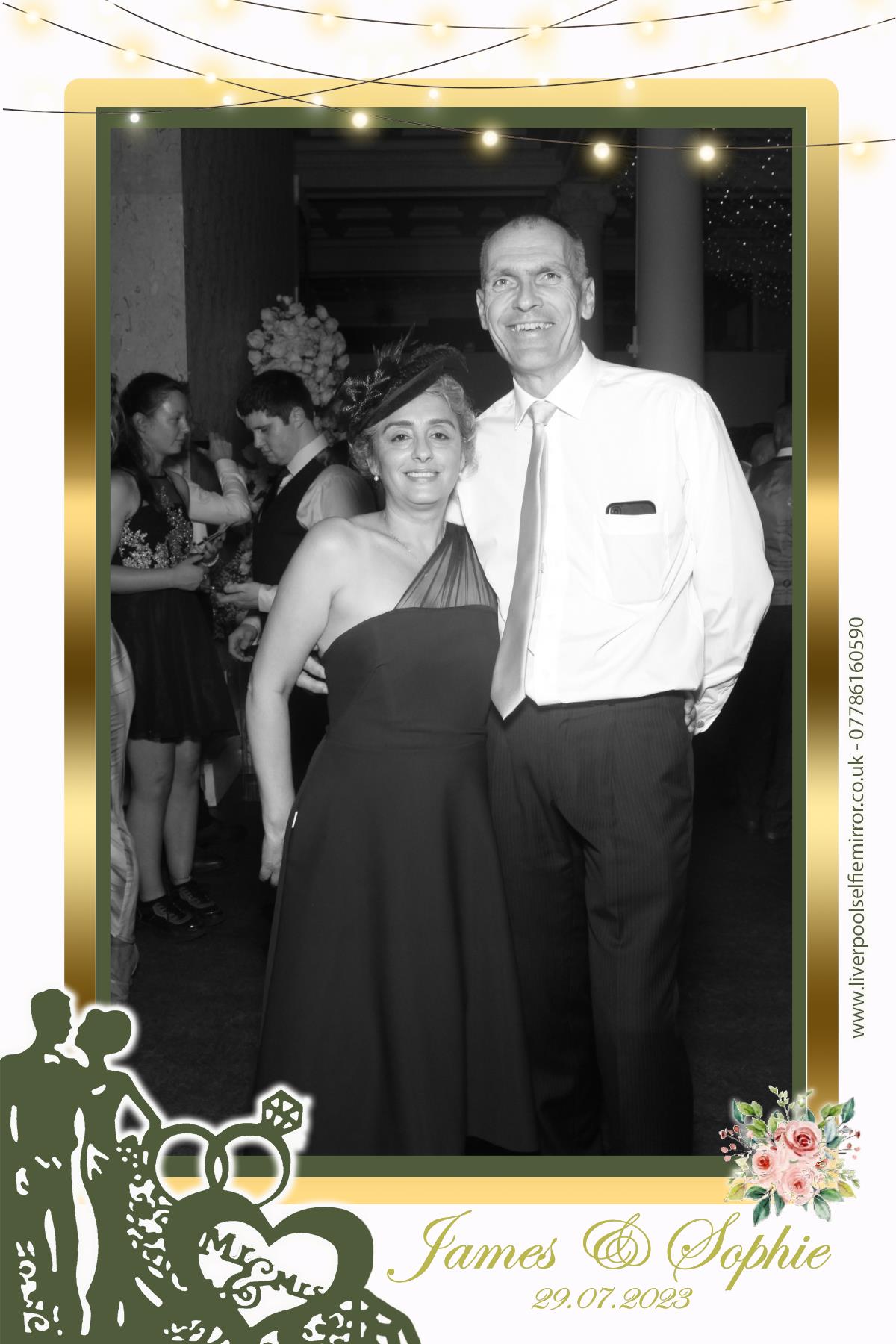 James & Sophie's Wedding | View more photos from the event at gallery.liverpoolselfiemirror.co.uk/u/LiverpoolSelfieMirror/James-Sophies-Wedding