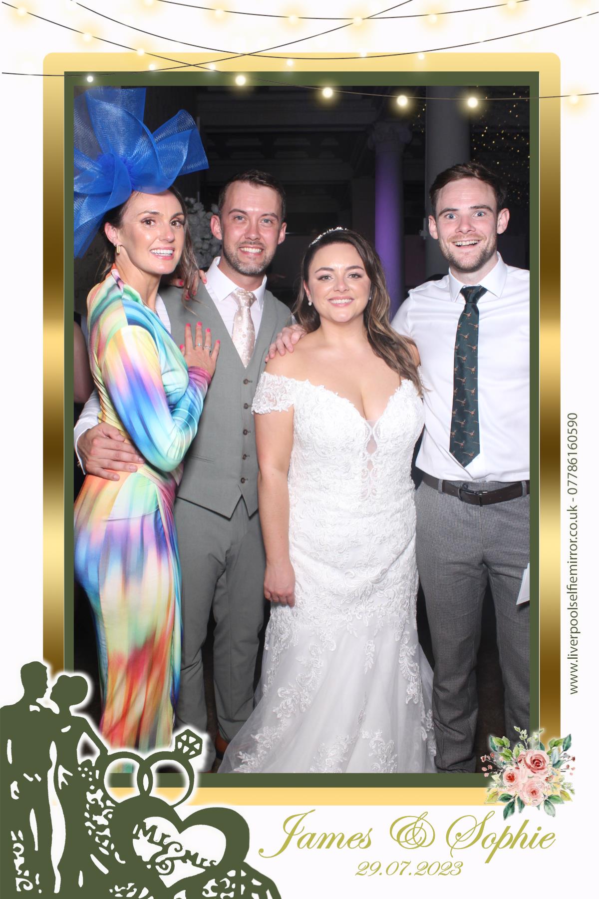 James & Sophie's Wedding | View more photos from the event at gallery.liverpoolselfiemirror.co.uk/u/LiverpoolSelfieMirror/James-Sophies-Wedding