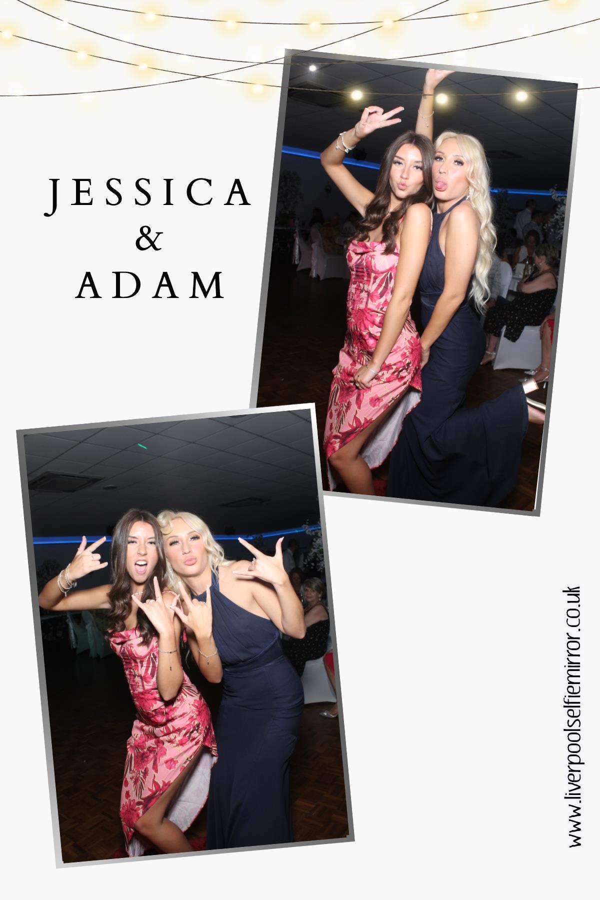Jessica & Adam's Wedding | View more photos from the event at gallery.liverpoolselfiemirror.co.uk/u/LiverpoolSelfieMirror/Jessica-Adams-Wedding