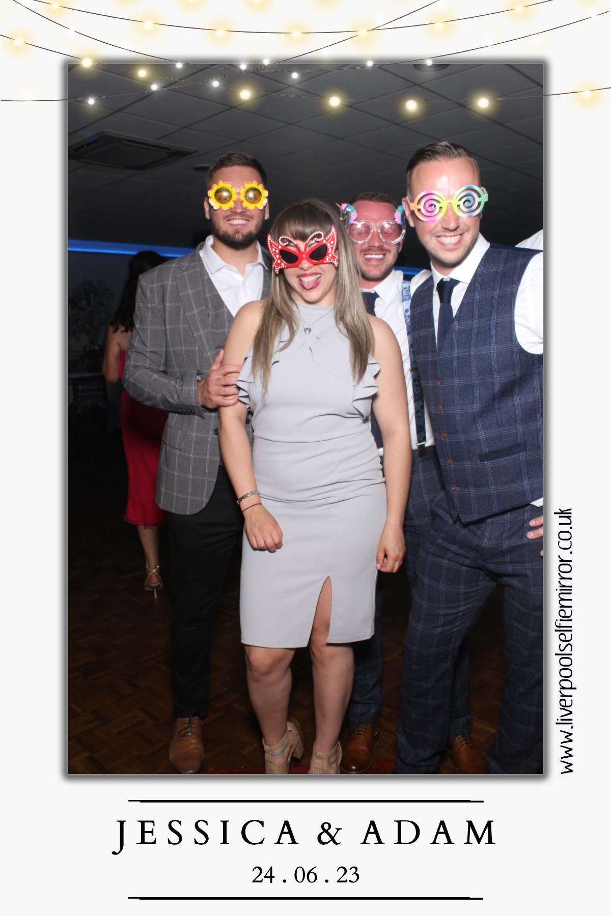 Jessica & Adam's Wedding | View more photos from the event at gallery.liverpoolselfiemirror.co.uk/u/LiverpoolSelfieMirror/Jessica-Adams-Wedding