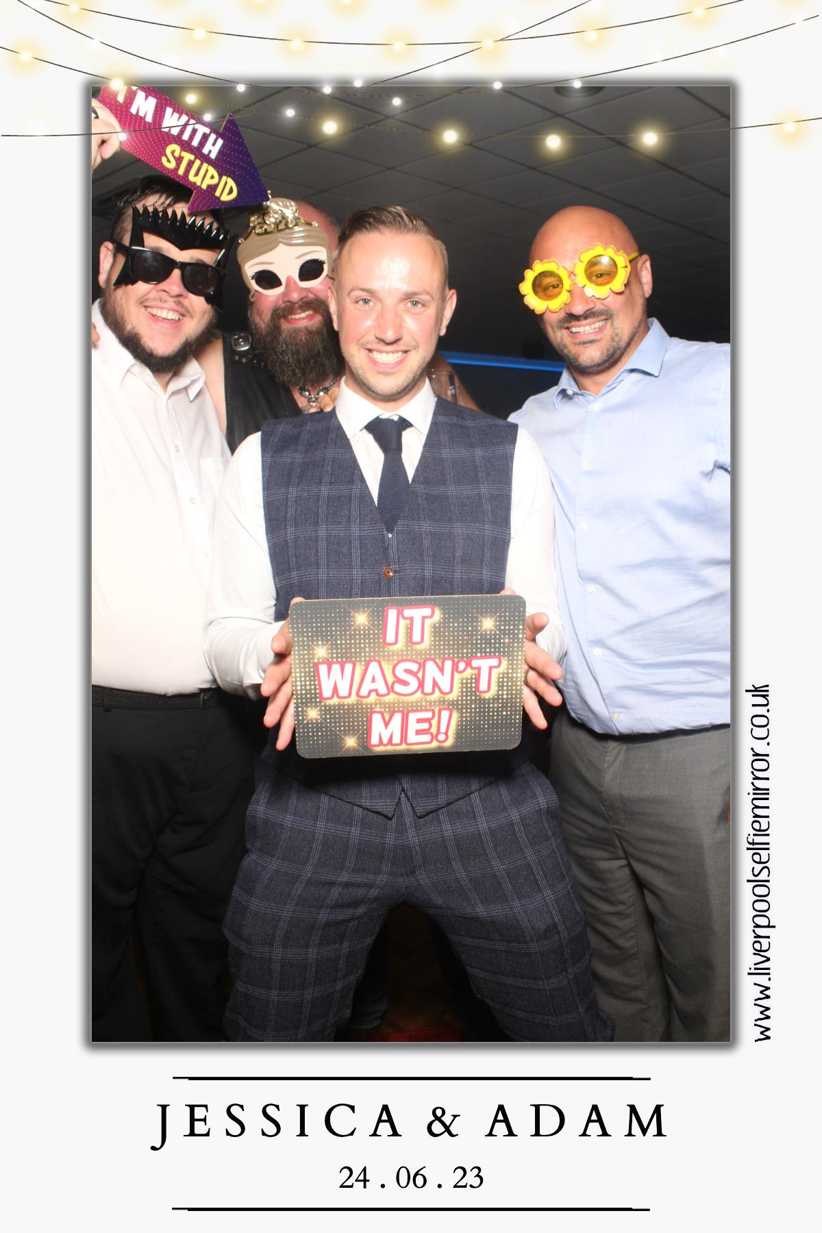 Jessica & Adam's Wedding | View more photos from the event at gallery.liverpoolselfiemirror.co.uk/u/LiverpoolSelfieMirror/Jessica-Adams-Wedding