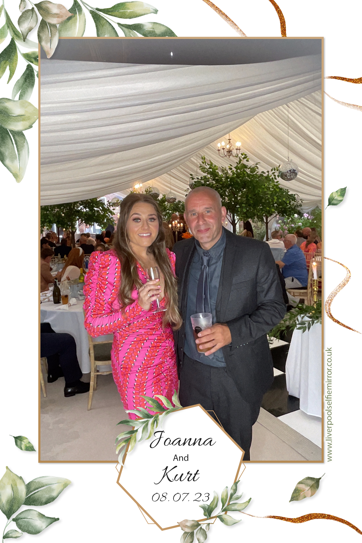 Joanna & Kurt's Wedding | View more photos from the event at gallery.liverpoolselfiemirror.co.uk/u/LiverpoolSelfieMirror/Joanna-Kurts-Wedding