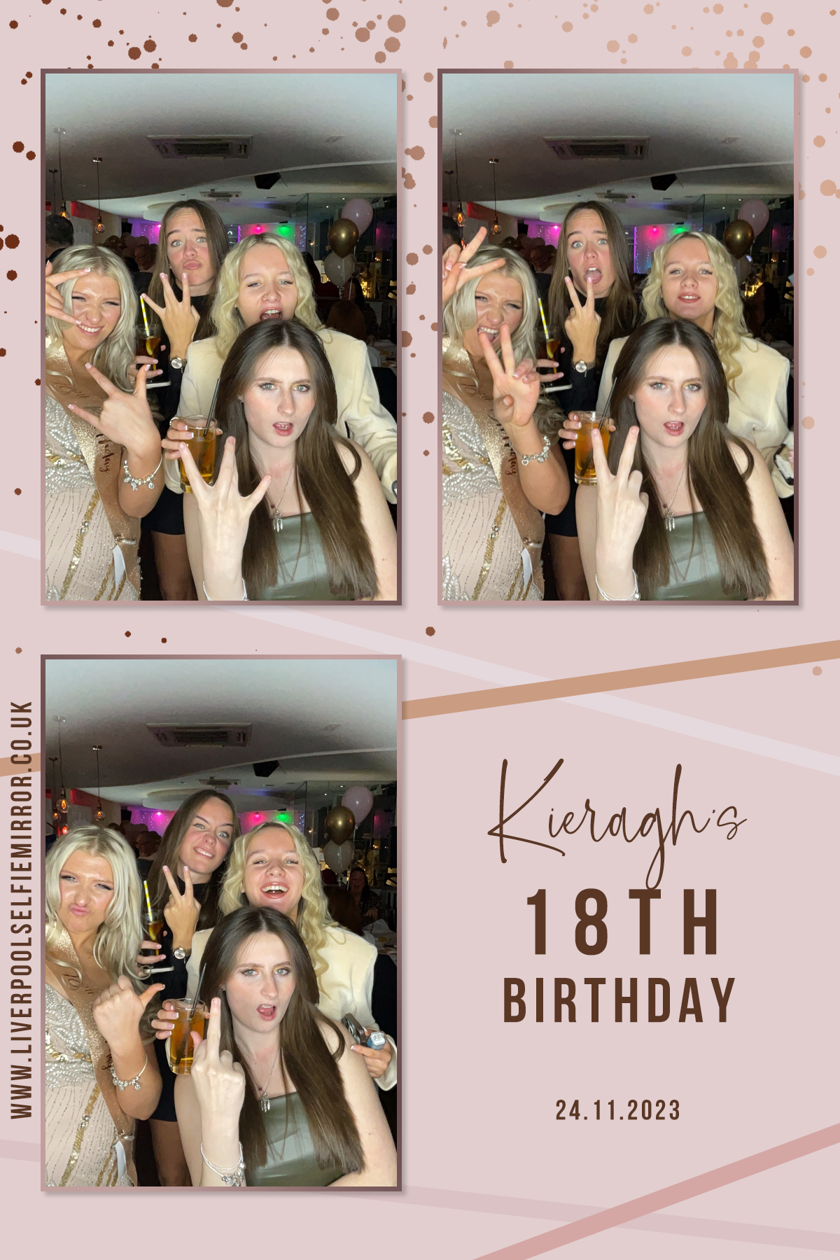 Kieragh's 18th Birthday | View more photos from the event at gallery.liverpoolselfiemirror.co.uk/u/LiverpoolSelfieMirror/Kieraghs-18th-Birthday