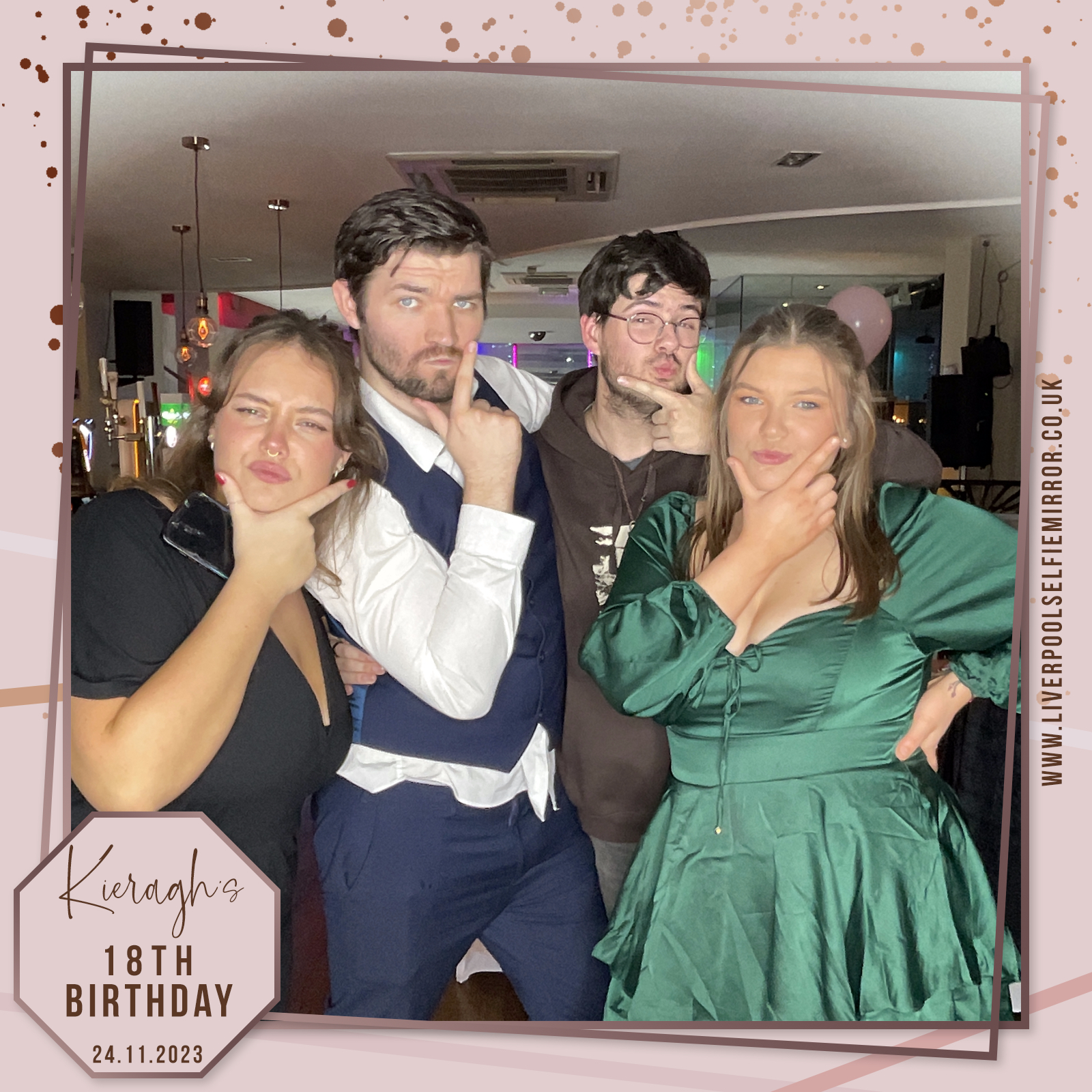 Kieragh's 18th Birthday | View more photos from the event at gallery.liverpoolselfiemirror.co.uk/u/LiverpoolSelfieMirror/Kieraghs-18th-Birthday