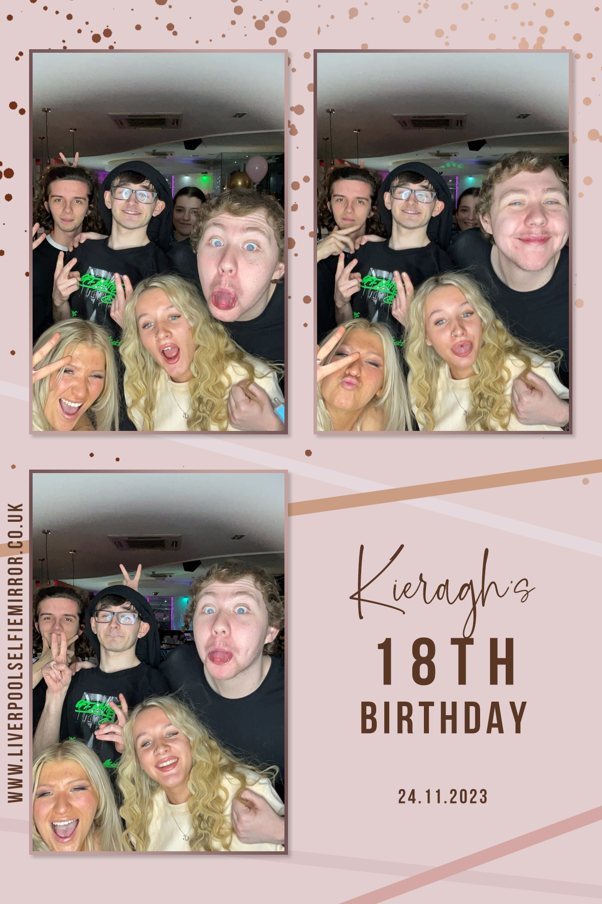 Kieragh's 18th Birthday | View more photos from the event at gallery.liverpoolselfiemirror.co.uk/u/LiverpoolSelfieMirror/Kieraghs-18th-Birthday