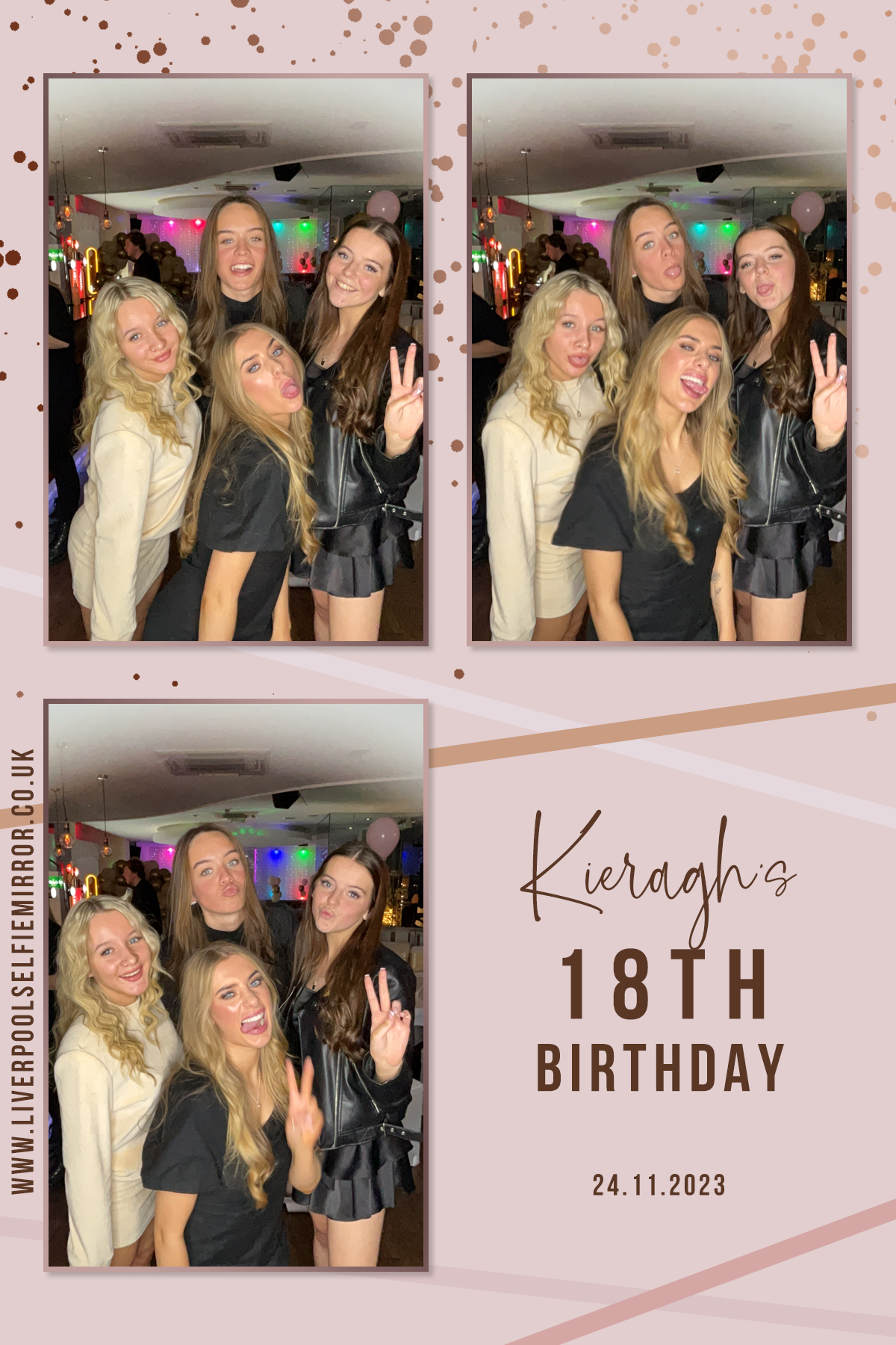 Kieragh's 18th Birthday | View more photos from the event at gallery.liverpoolselfiemirror.co.uk/u/LiverpoolSelfieMirror/Kieraghs-18th-Birthday