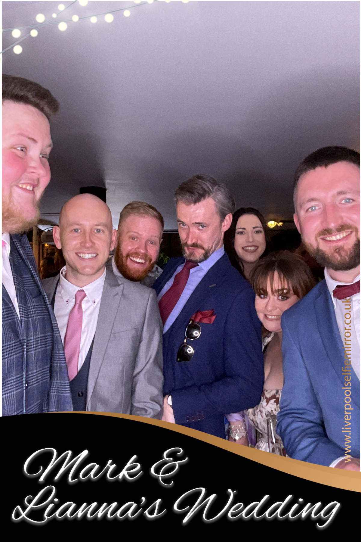 Mark & Lianna's Wedding | View more photos from the event at gallery.liverpoolselfiemirror.co.uk/u/LiverpoolSelfieMirror/Mark-Liannas-Wedding