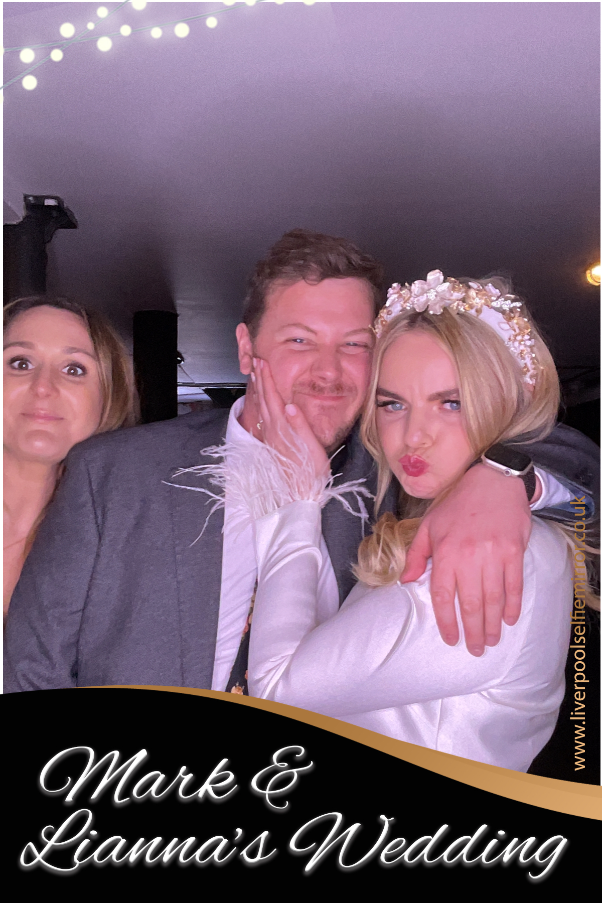 Mark & Lianna's Wedding | View more photos from the event at gallery.liverpoolselfiemirror.co.uk/u/LiverpoolSelfieMirror/Mark-Liannas-Wedding