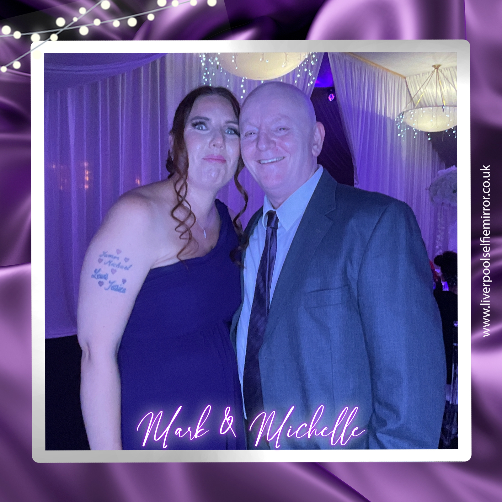 Mark & Michelle's Wedding | View more photos from the event at gallery.liverpoolselfiemirror.co.uk/u/LiverpoolSelfieMirror/Mark-Michelles-Wedding