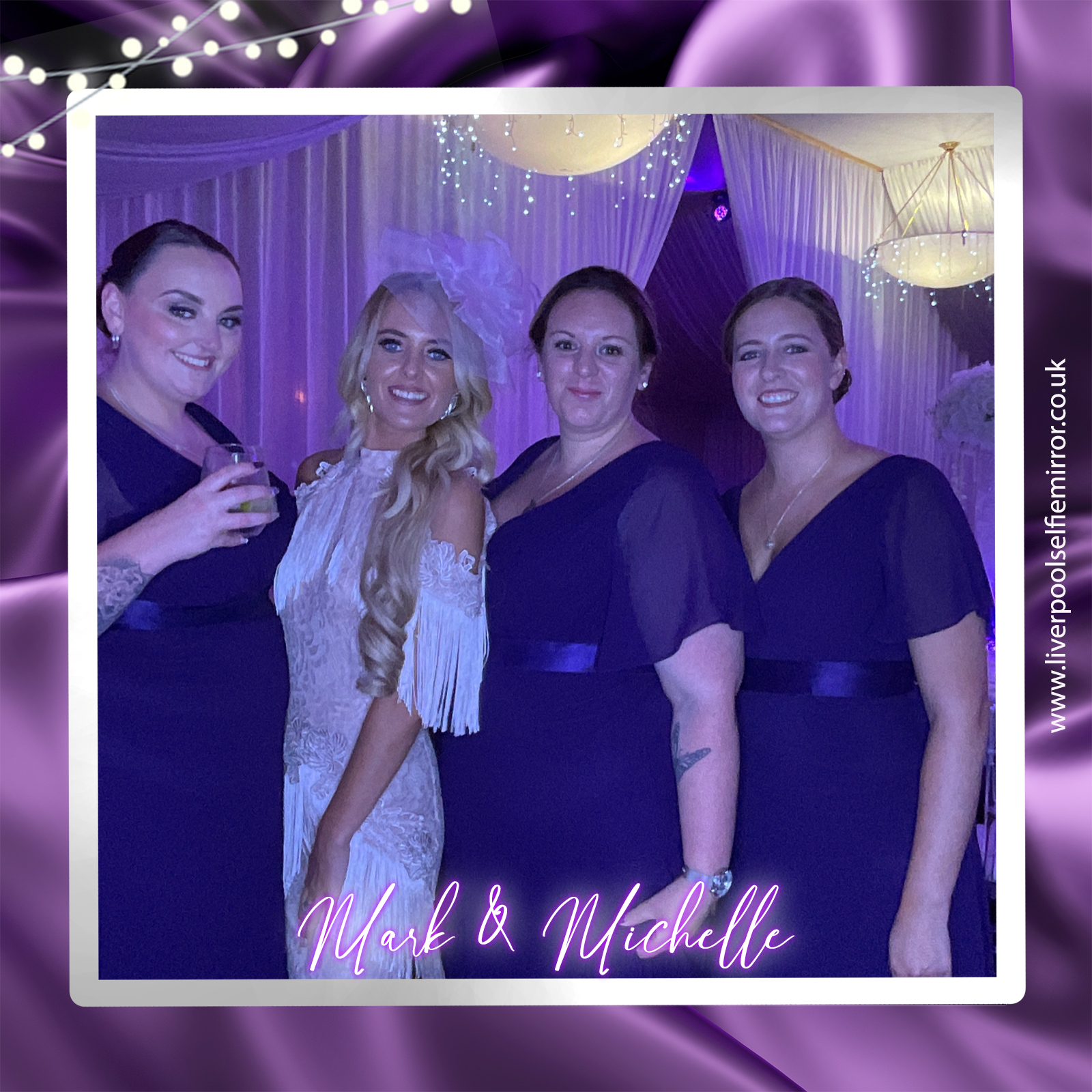 Mark & Michelle's Wedding | View more photos from the event at gallery.liverpoolselfiemirror.co.uk/u/LiverpoolSelfieMirror/Mark-Michelles-Wedding