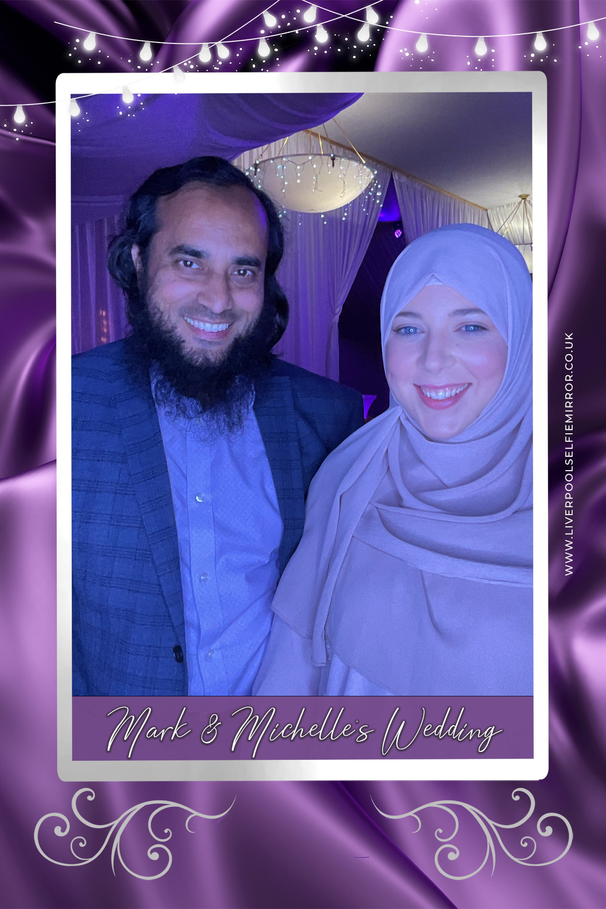 Mark & Michelle's Wedding | View more photos from the event at gallery.liverpoolselfiemirror.co.uk/u/LiverpoolSelfieMirror/Mark-Michelles-Wedding