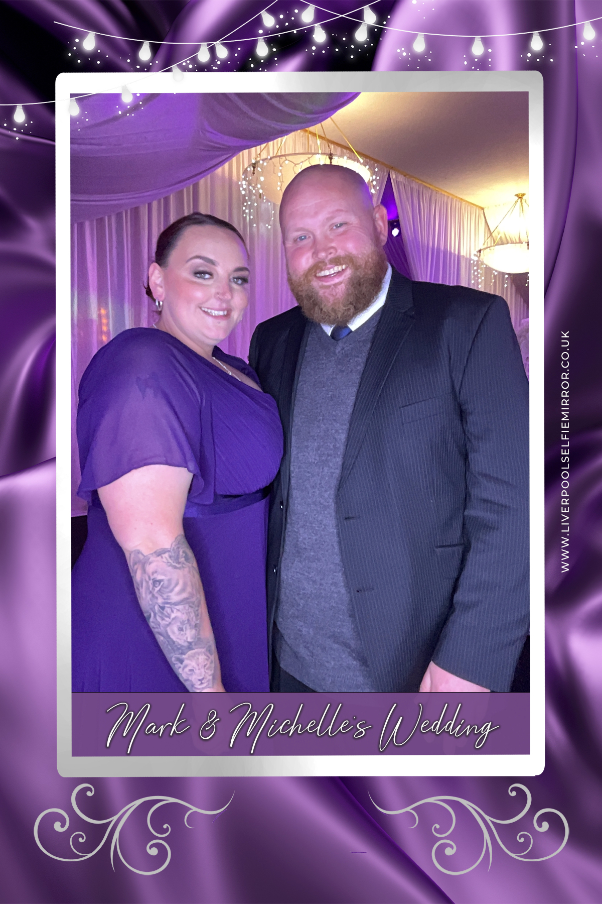 Mark & Michelle's Wedding | View more photos from the event at gallery.liverpoolselfiemirror.co.uk/u/LiverpoolSelfieMirror/Mark-Michelles-Wedding