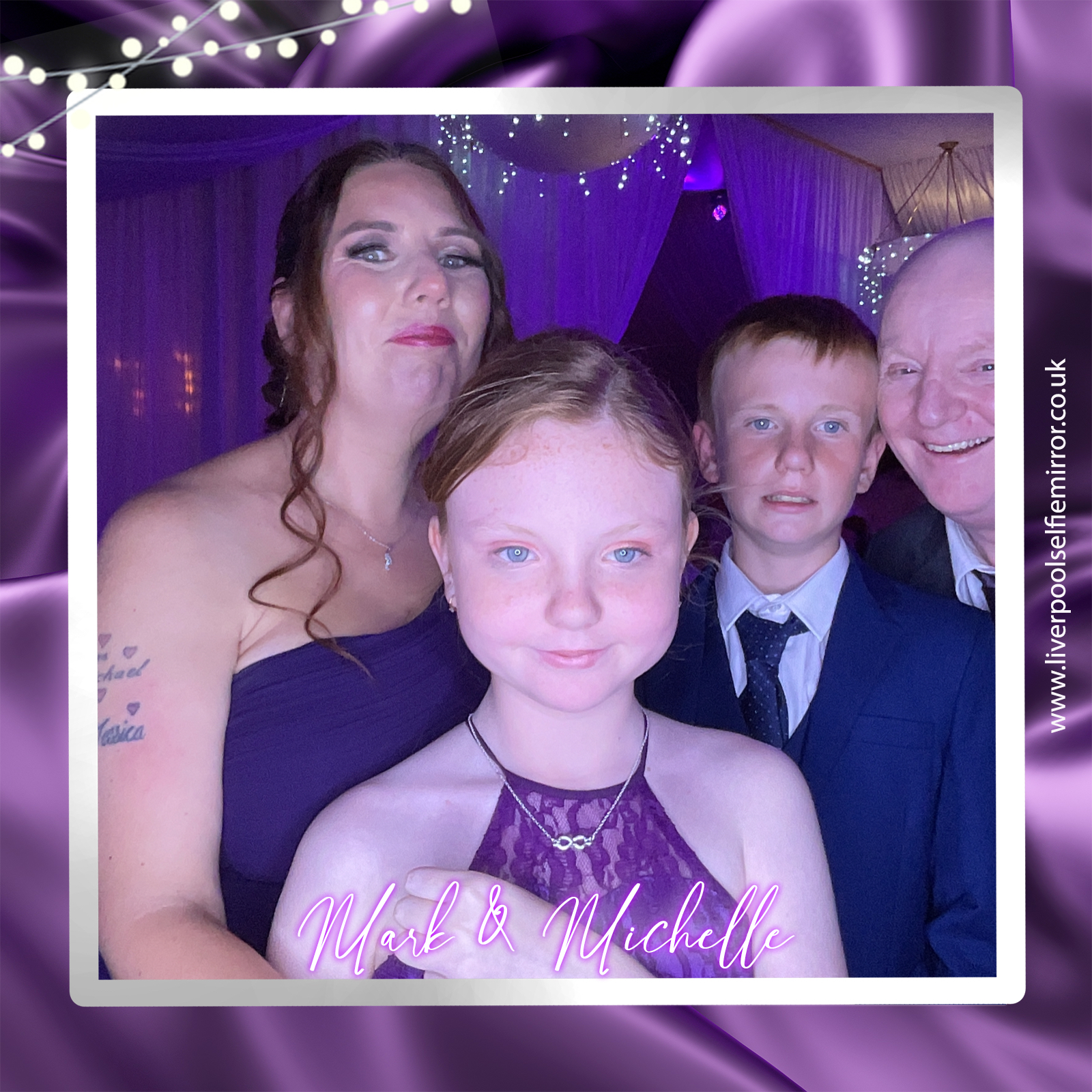 Mark & Michelle's Wedding | View more photos from the event at gallery.liverpoolselfiemirror.co.uk/u/LiverpoolSelfieMirror/Mark-Michelles-Wedding