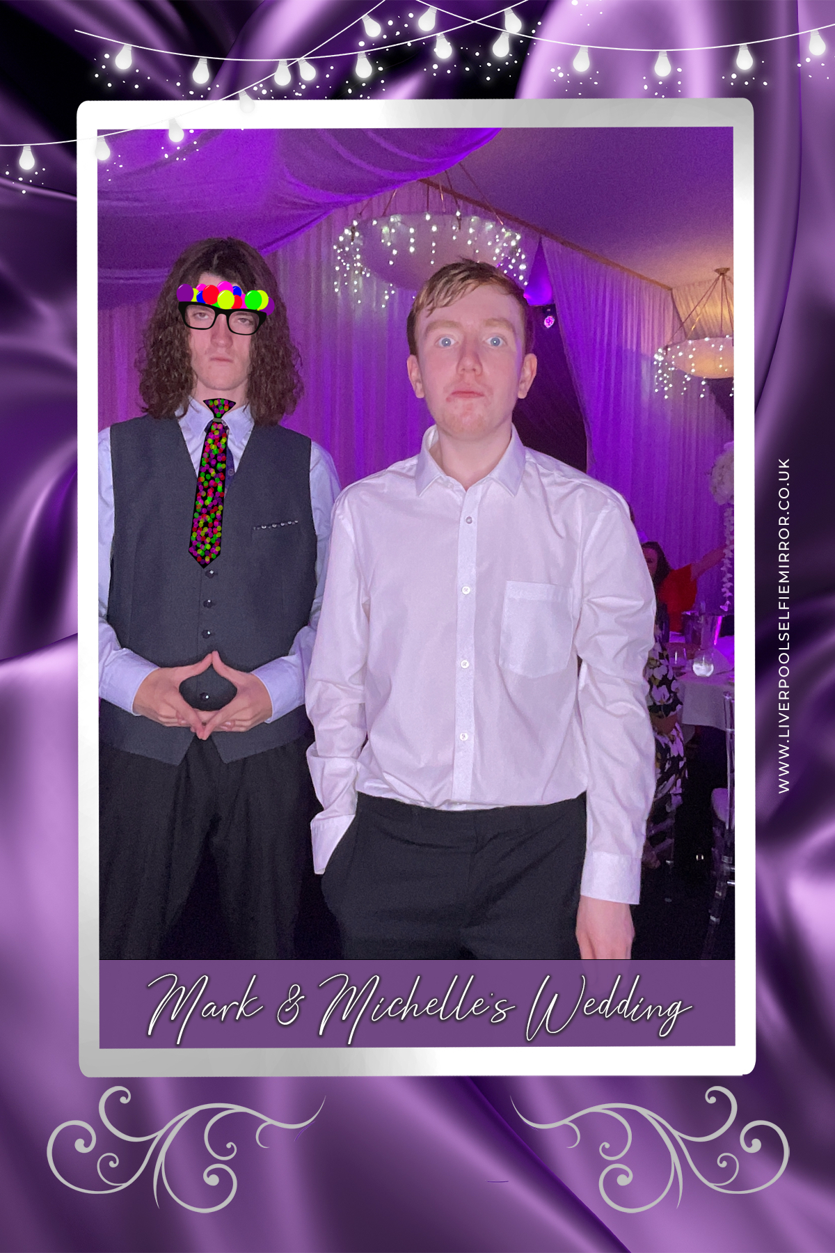 Mark & Michelle's Wedding | View more photos from the event at gallery.liverpoolselfiemirror.co.uk/u/LiverpoolSelfieMirror/Mark-Michelles-Wedding