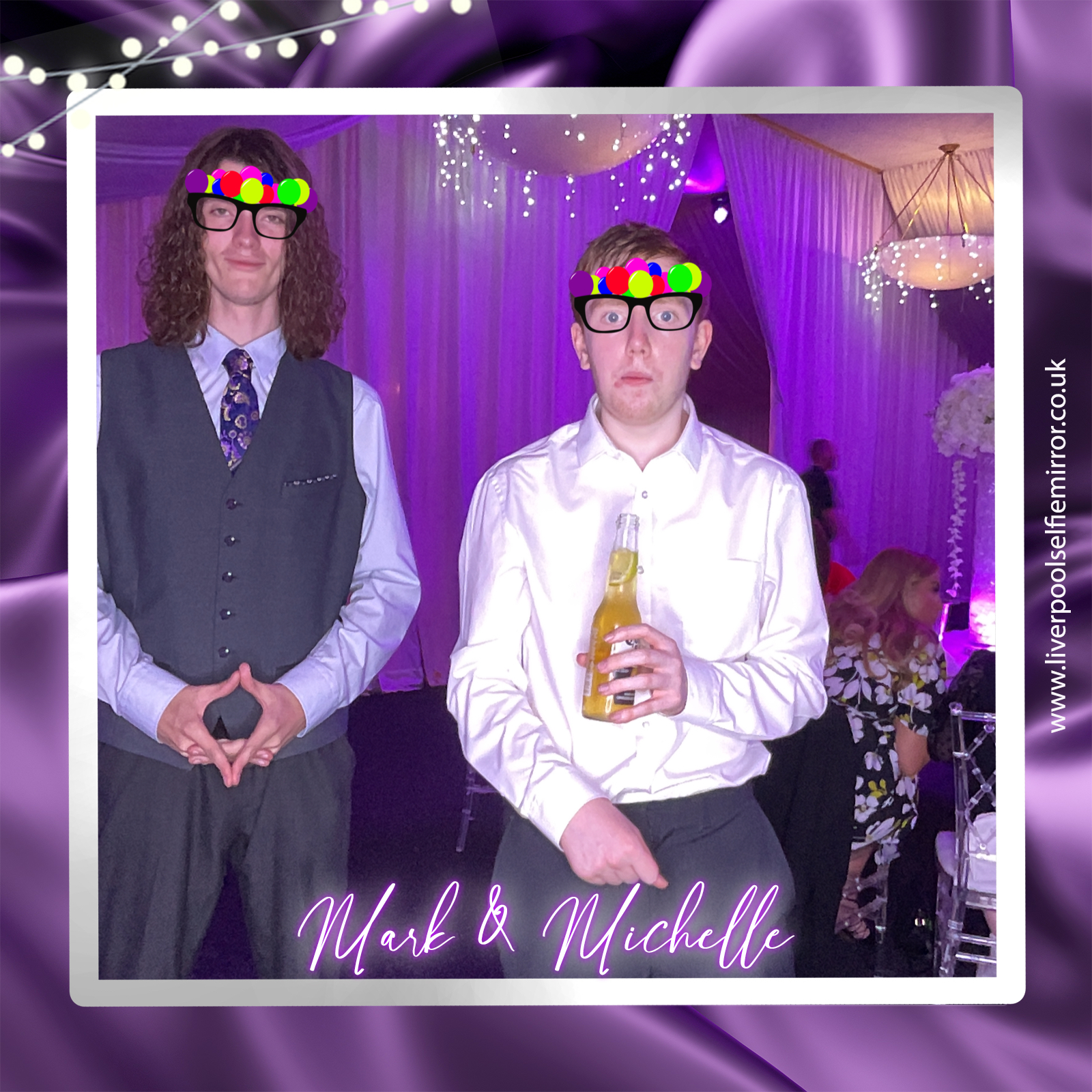 Mark & Michelle's Wedding | View more photos from the event at gallery.liverpoolselfiemirror.co.uk/u/LiverpoolSelfieMirror/Mark-Michelles-Wedding