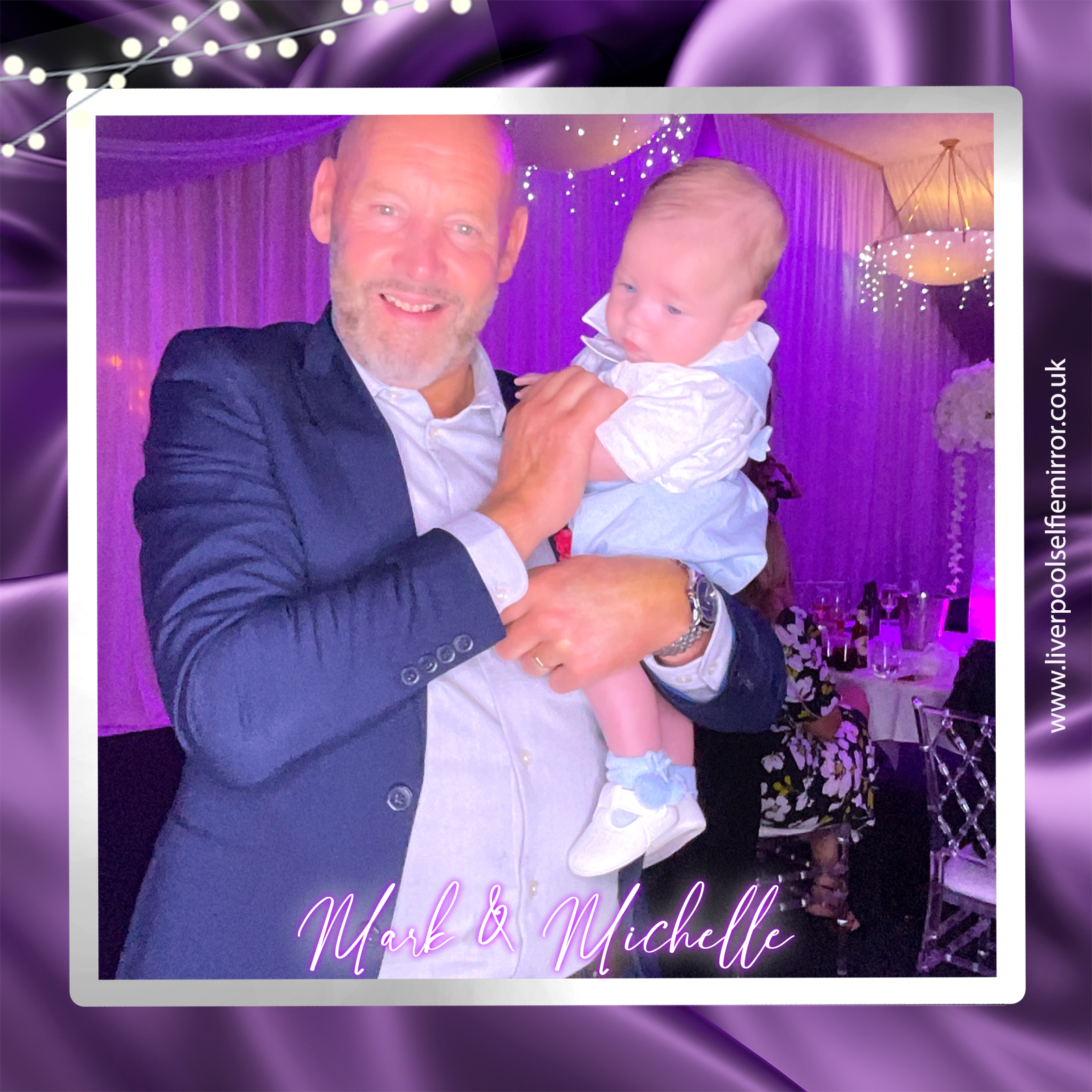 Mark & Michelle's Wedding | View more photos from the event at gallery.liverpoolselfiemirror.co.uk/u/LiverpoolSelfieMirror/Mark-Michelles-Wedding