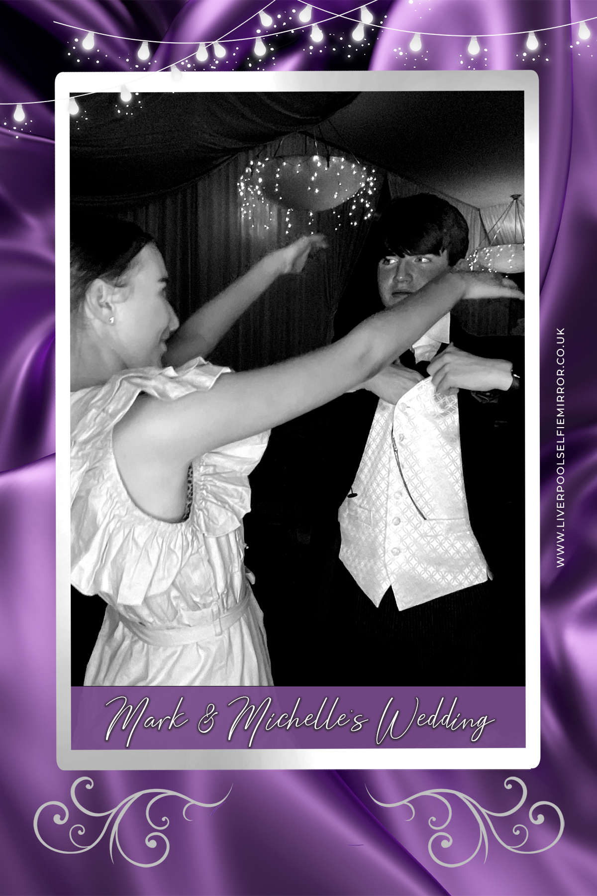 Mark & Michelle's Wedding | View more photos from the event at gallery.liverpoolselfiemirror.co.uk/u/LiverpoolSelfieMirror/Mark-Michelles-Wedding