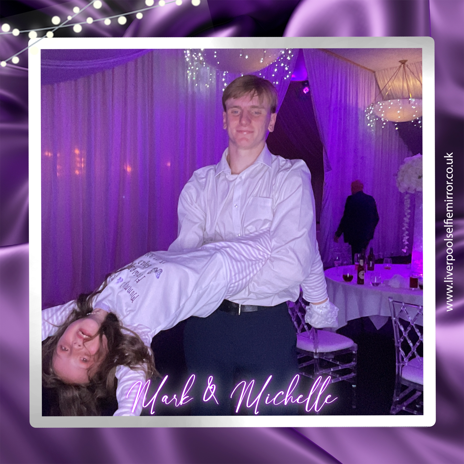 Mark & Michelle's Wedding | View more photos from the event at gallery.liverpoolselfiemirror.co.uk/u/LiverpoolSelfieMirror/Mark-Michelles-Wedding