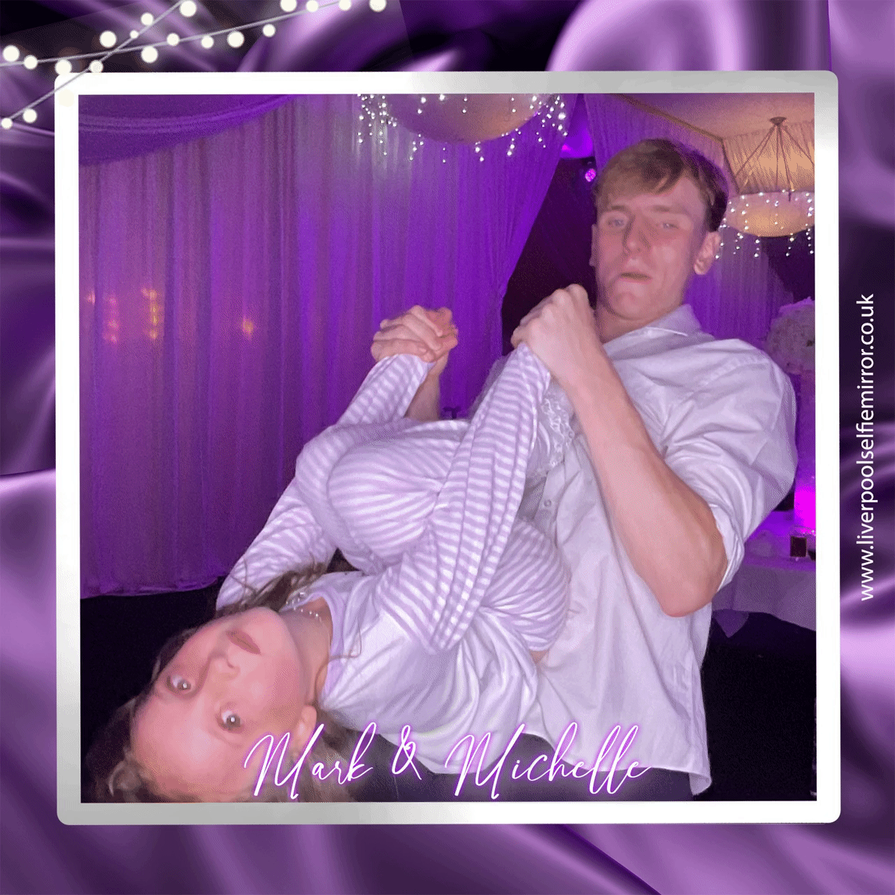Mark & Michelle's Wedding | View more photos from the event at gallery.liverpoolselfiemirror.co.uk/u/LiverpoolSelfieMirror/Mark-Michelles-Wedding