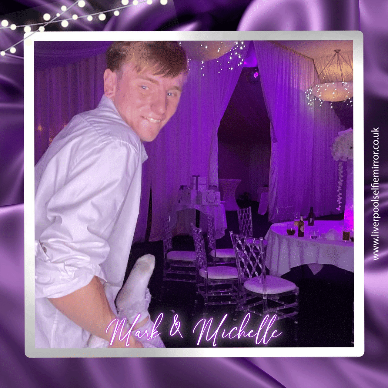 Mark & Michelle's Wedding | View more photos from the event at gallery.liverpoolselfiemirror.co.uk/u/LiverpoolSelfieMirror/Mark-Michelles-Wedding