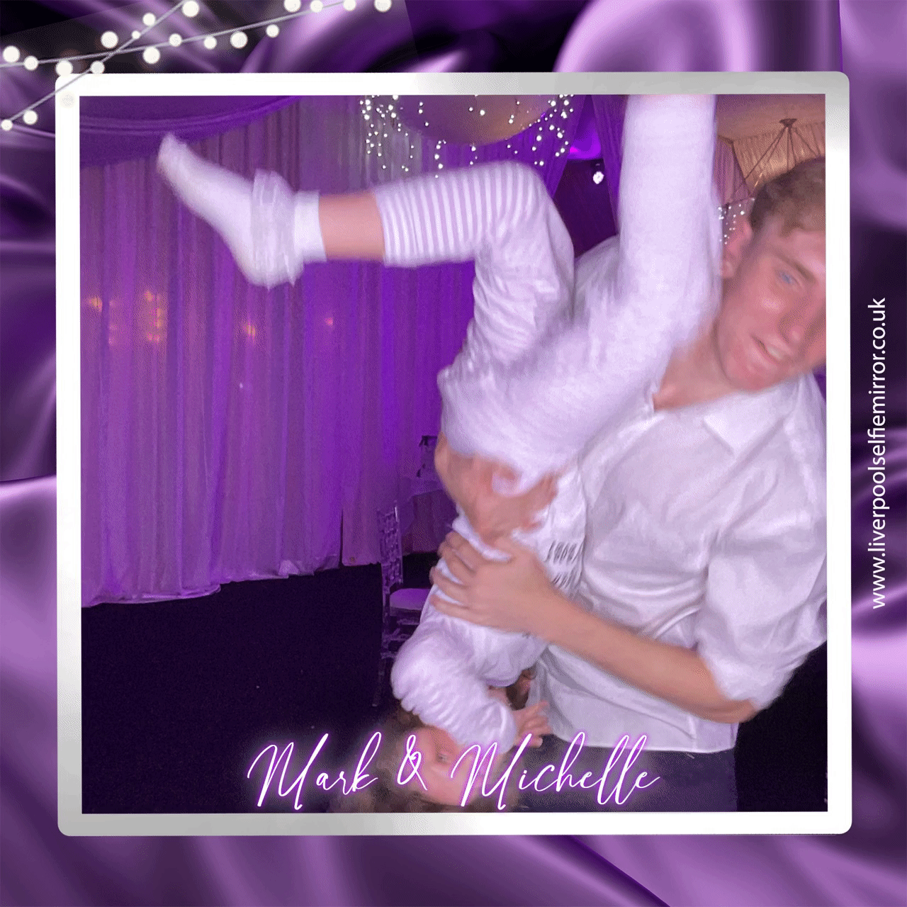 Mark & Michelle's Wedding | View more photos from the event at gallery.liverpoolselfiemirror.co.uk/u/LiverpoolSelfieMirror/Mark-Michelles-Wedding