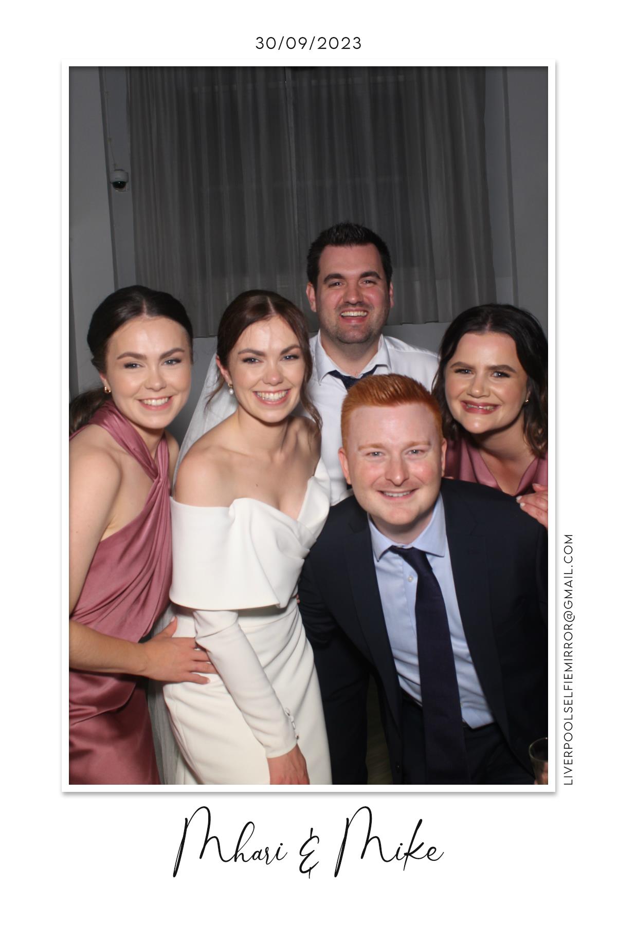 Mhari & Mike's Wedding | View more photos from the event at gallery.liverpoolselfiemirror.co.uk/u/LiverpoolSelfieMirror/Mhari-Mikes-Wedding