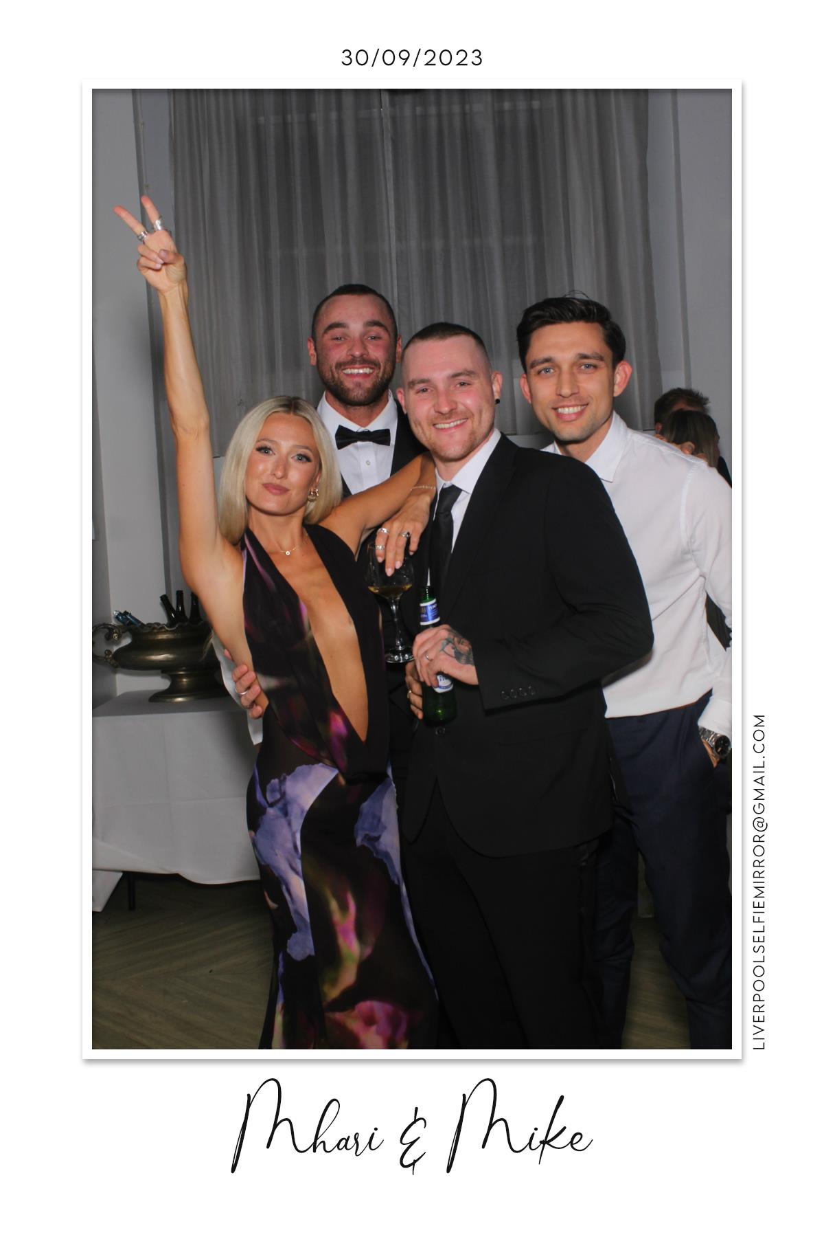 Mhari & Mike's Wedding | View more photos from the event at gallery.liverpoolselfiemirror.co.uk/u/LiverpoolSelfieMirror/Mhari-Mikes-Wedding