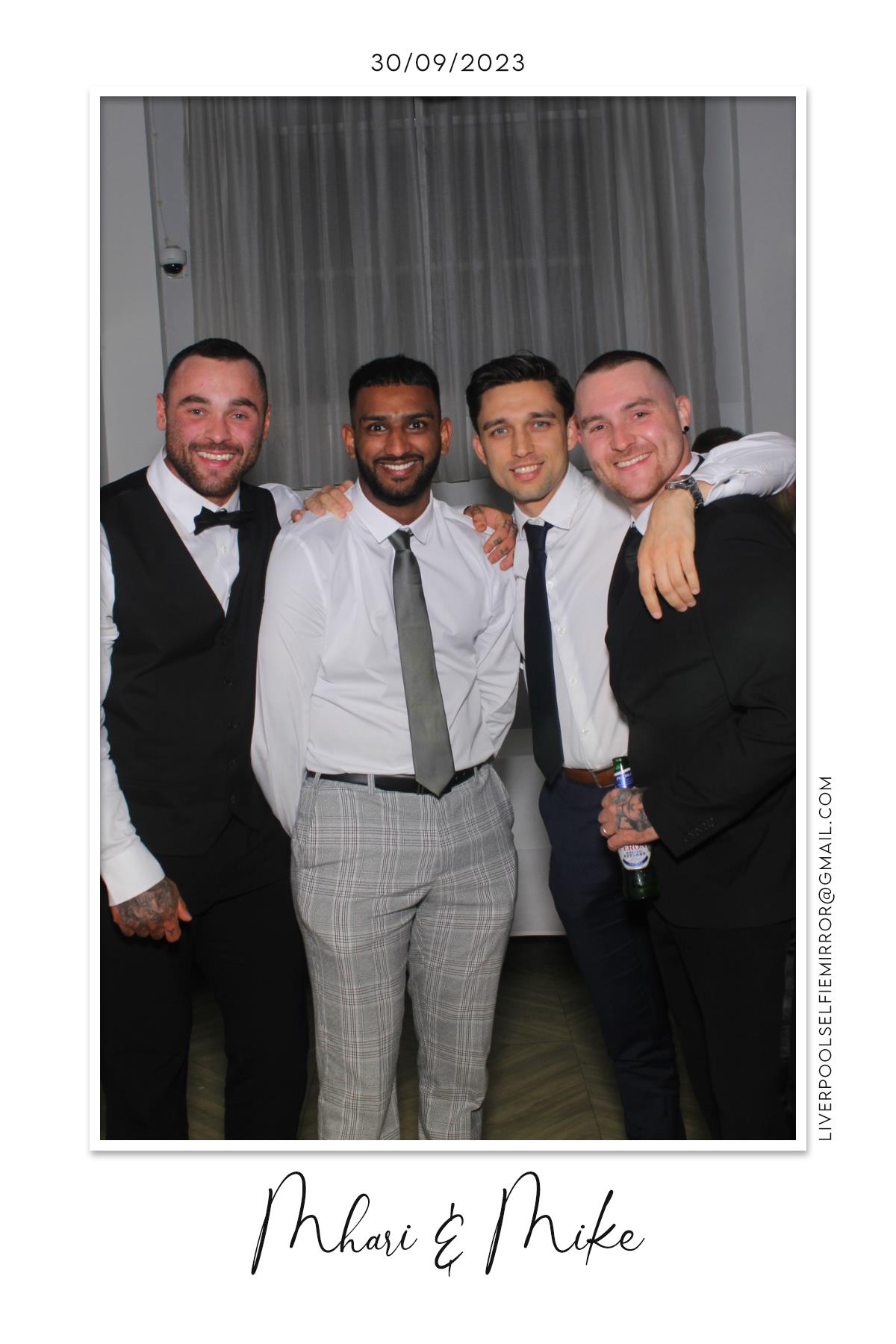 Mhari & Mike's Wedding | View more photos from the event at gallery.liverpoolselfiemirror.co.uk/u/LiverpoolSelfieMirror/Mhari-Mikes-Wedding