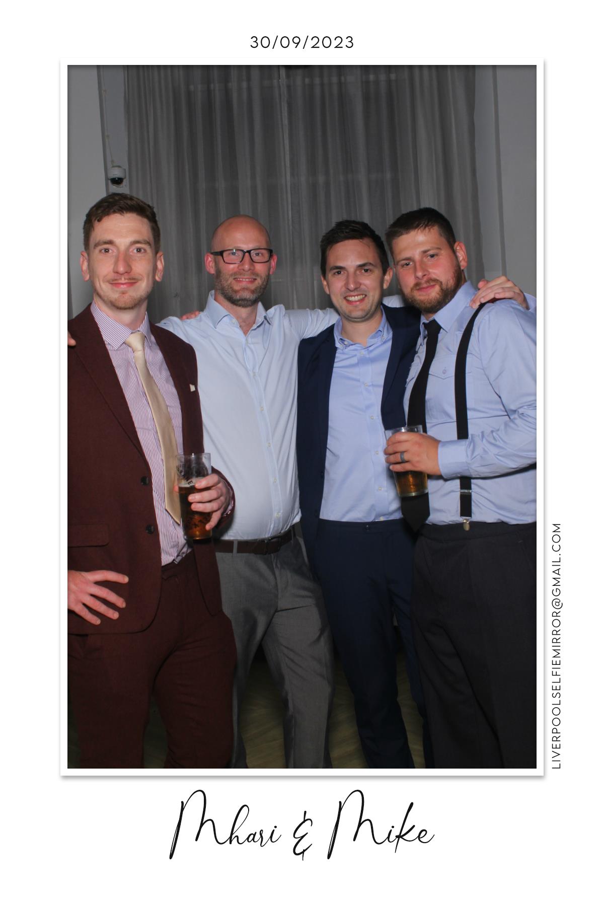 Mhari & Mike's Wedding | View more photos from the event at gallery.liverpoolselfiemirror.co.uk/u/LiverpoolSelfieMirror/Mhari-Mikes-Wedding