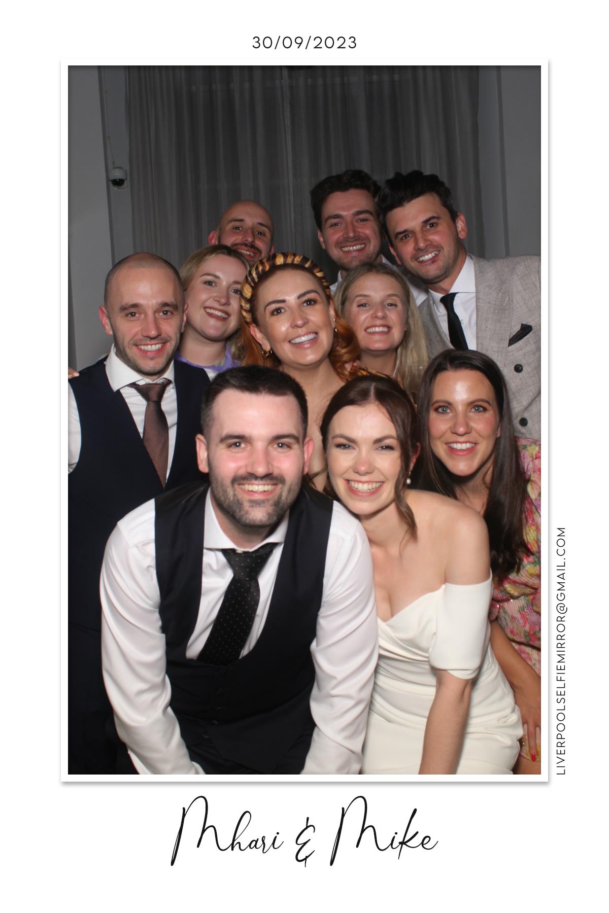 Mhari & Mike's Wedding | View more photos from the event at gallery.liverpoolselfiemirror.co.uk/u/LiverpoolSelfieMirror/Mhari-Mikes-Wedding