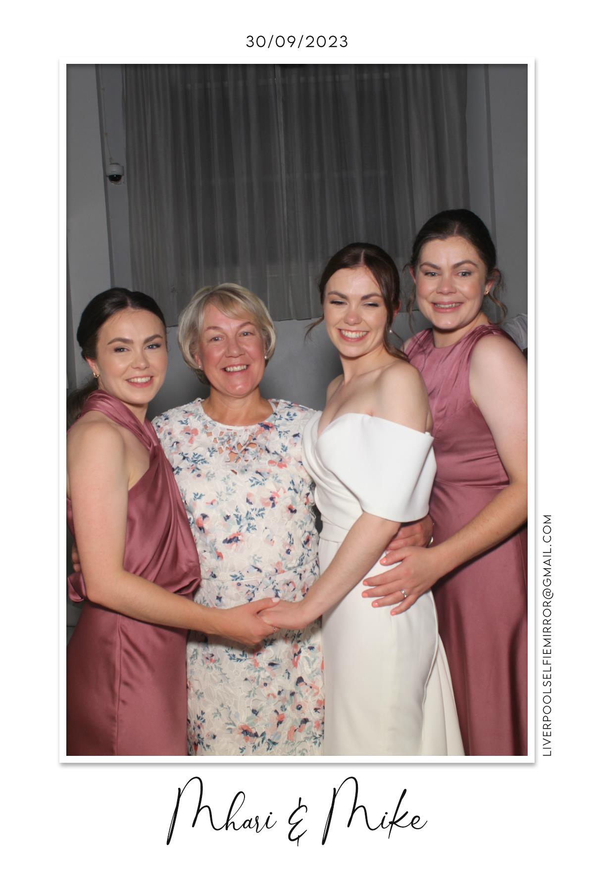 Mhari & Mike's Wedding | View more photos from the event at gallery.liverpoolselfiemirror.co.uk/u/LiverpoolSelfieMirror/Mhari-Mikes-Wedding