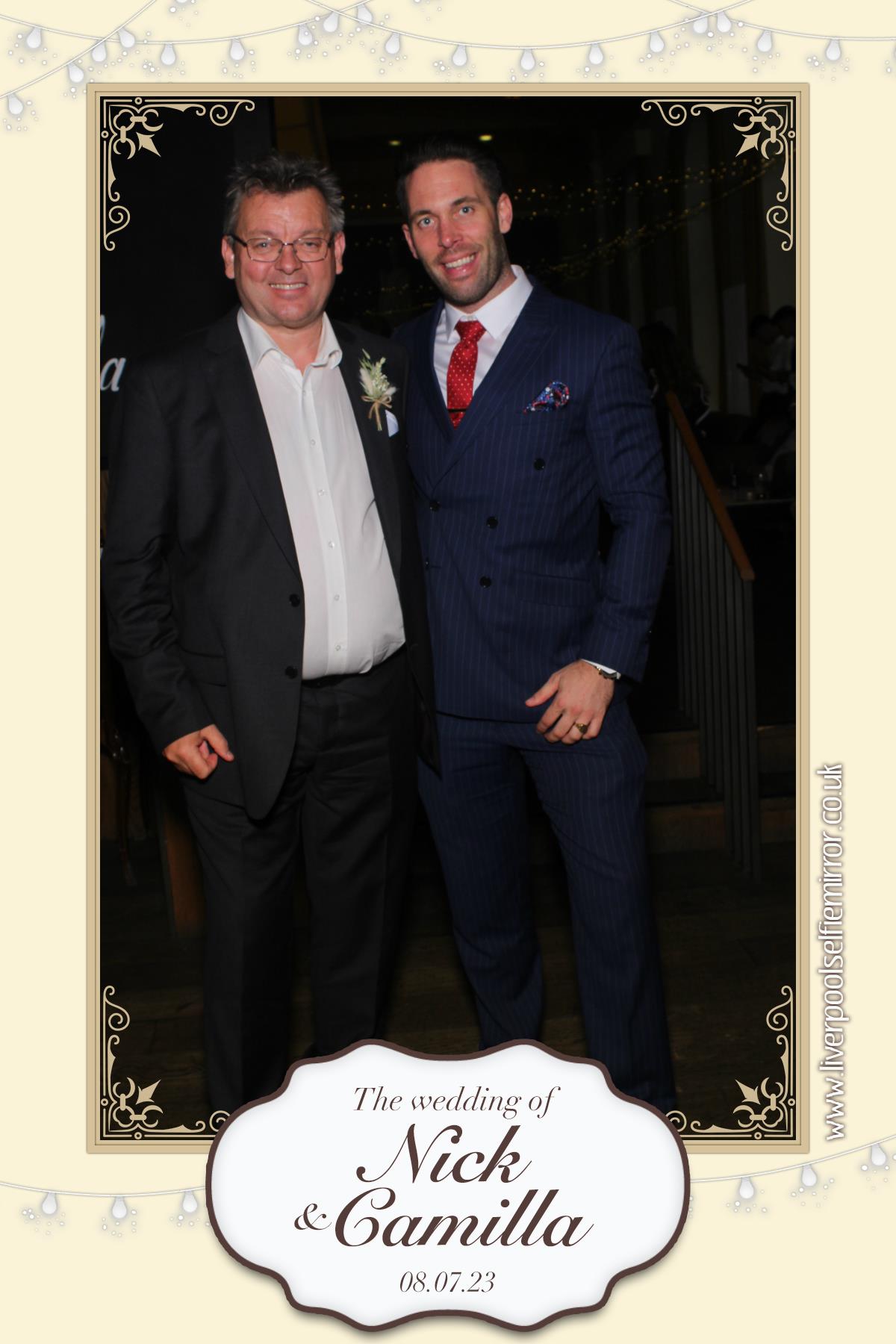 Nick & Camilla's Wedding | View more photos from the event at gallery.liverpoolselfiemirror.co.uk/u/LiverpoolSelfieMirror/Nick-Camillas-Wedding