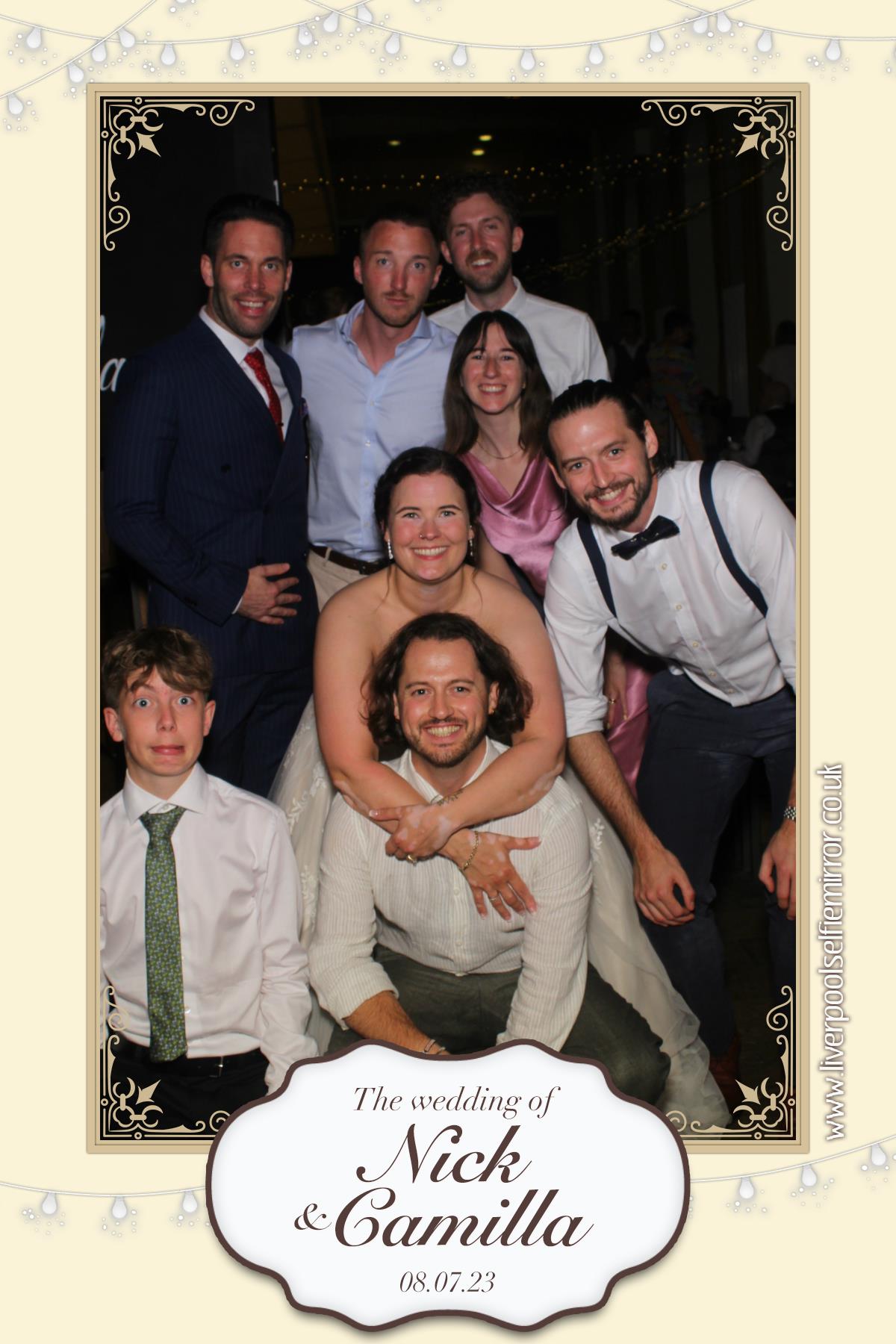 Nick & Camilla's Wedding | View more photos from the event at gallery.liverpoolselfiemirror.co.uk/u/LiverpoolSelfieMirror/Nick-Camillas-Wedding