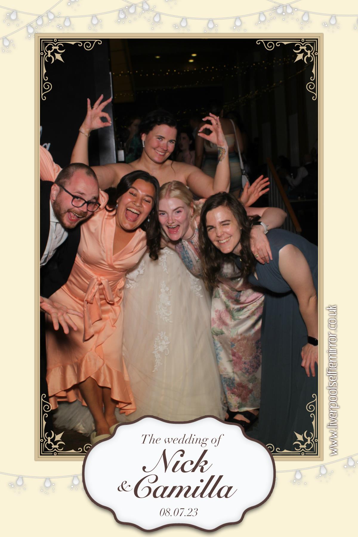 Nick & Camilla's Wedding | View more photos from the event at gallery.liverpoolselfiemirror.co.uk/u/LiverpoolSelfieMirror/Nick-Camillas-Wedding