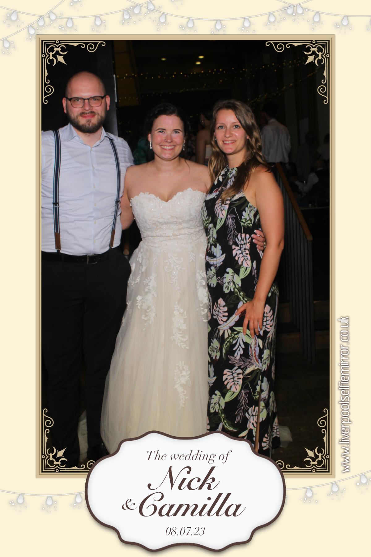 Nick & Camilla's Wedding | View more photos from the event at gallery.liverpoolselfiemirror.co.uk/u/LiverpoolSelfieMirror/Nick-Camillas-Wedding
